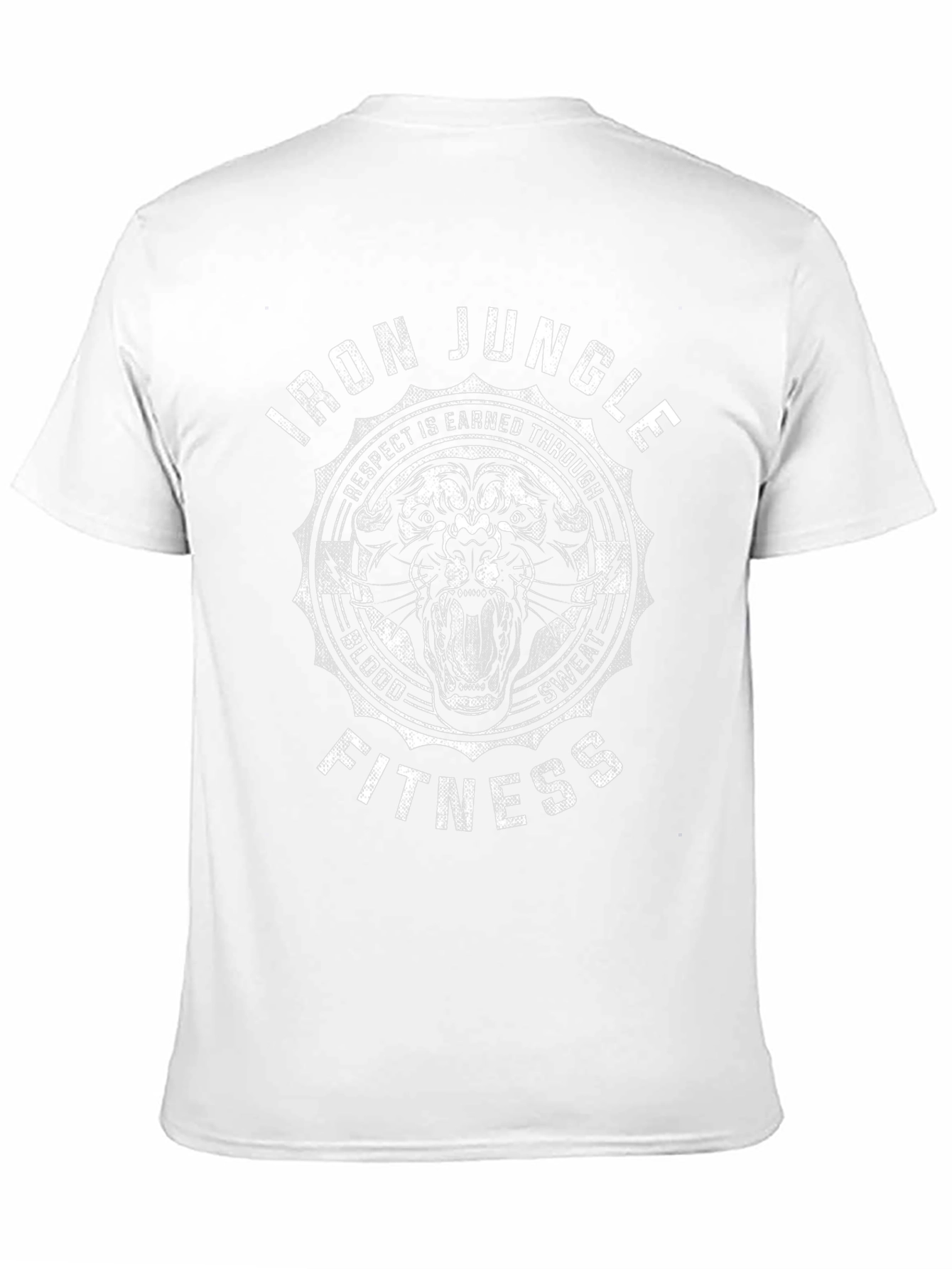 Iron Jungle Fitness Graphic Tee - Black