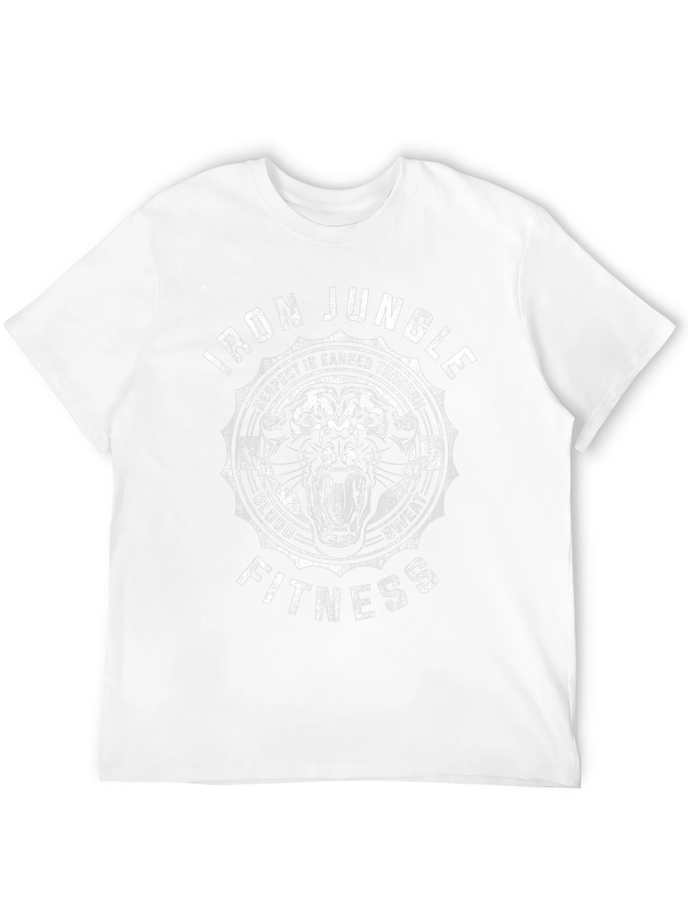 Iron Jungle Fitness Graphic Tee - Black
