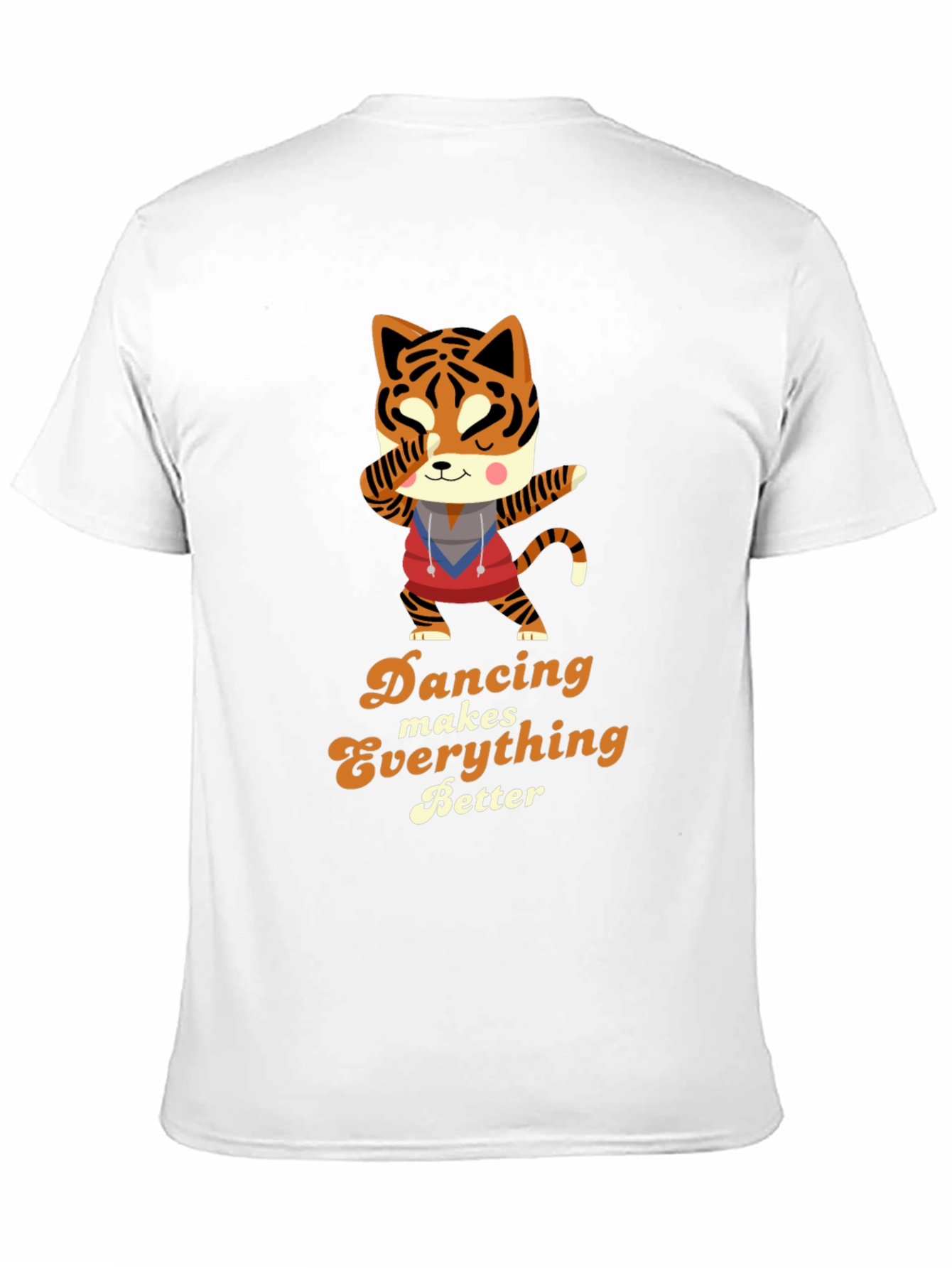 Dancing Tiger Graphic Tee