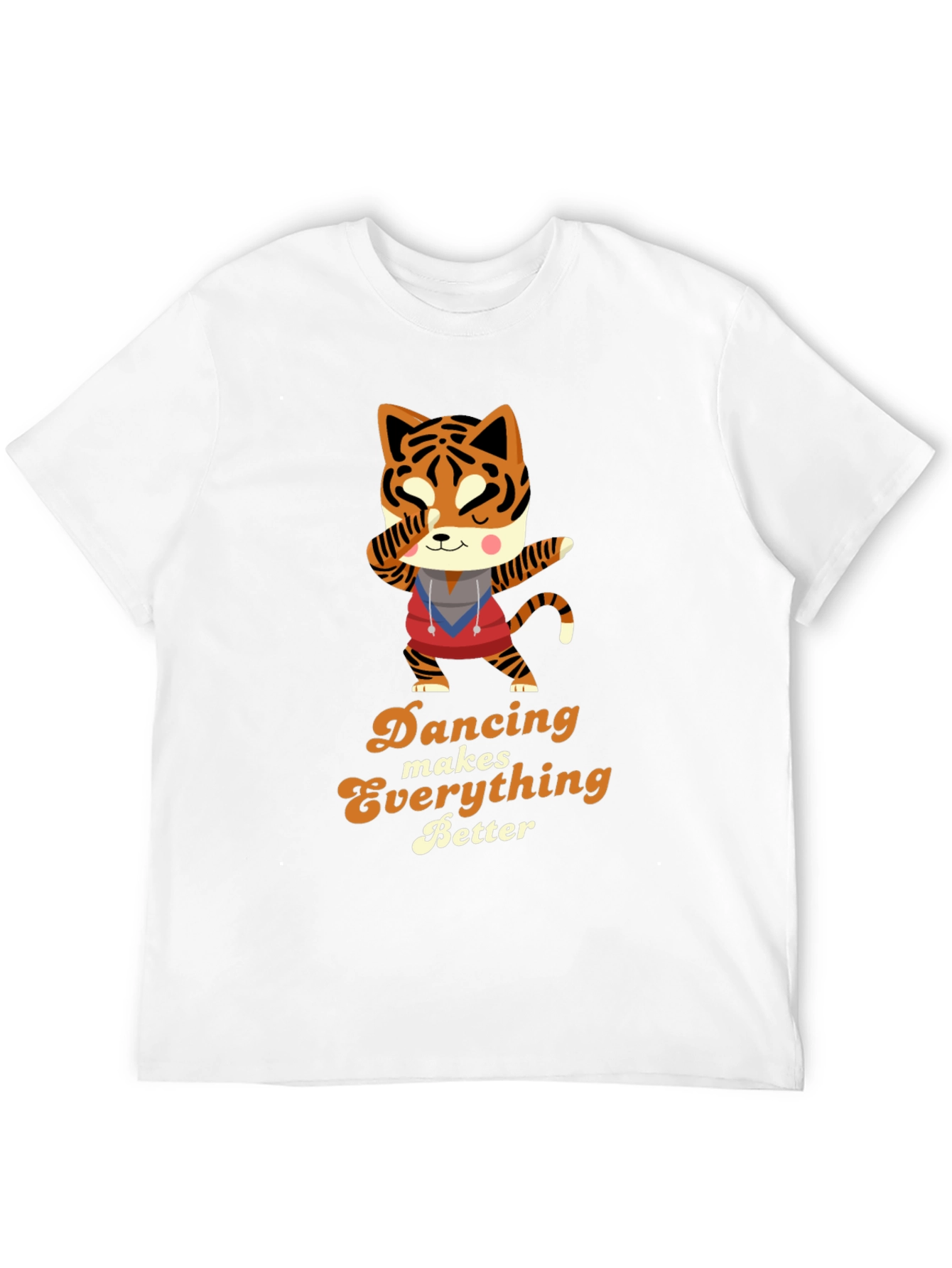 Dancing Tiger Graphic Tee