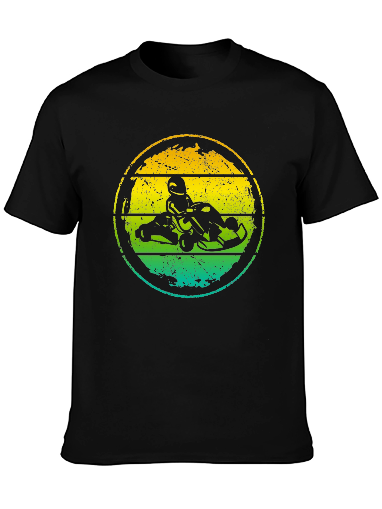 Retro Go-Kart Racing Graphic Tee