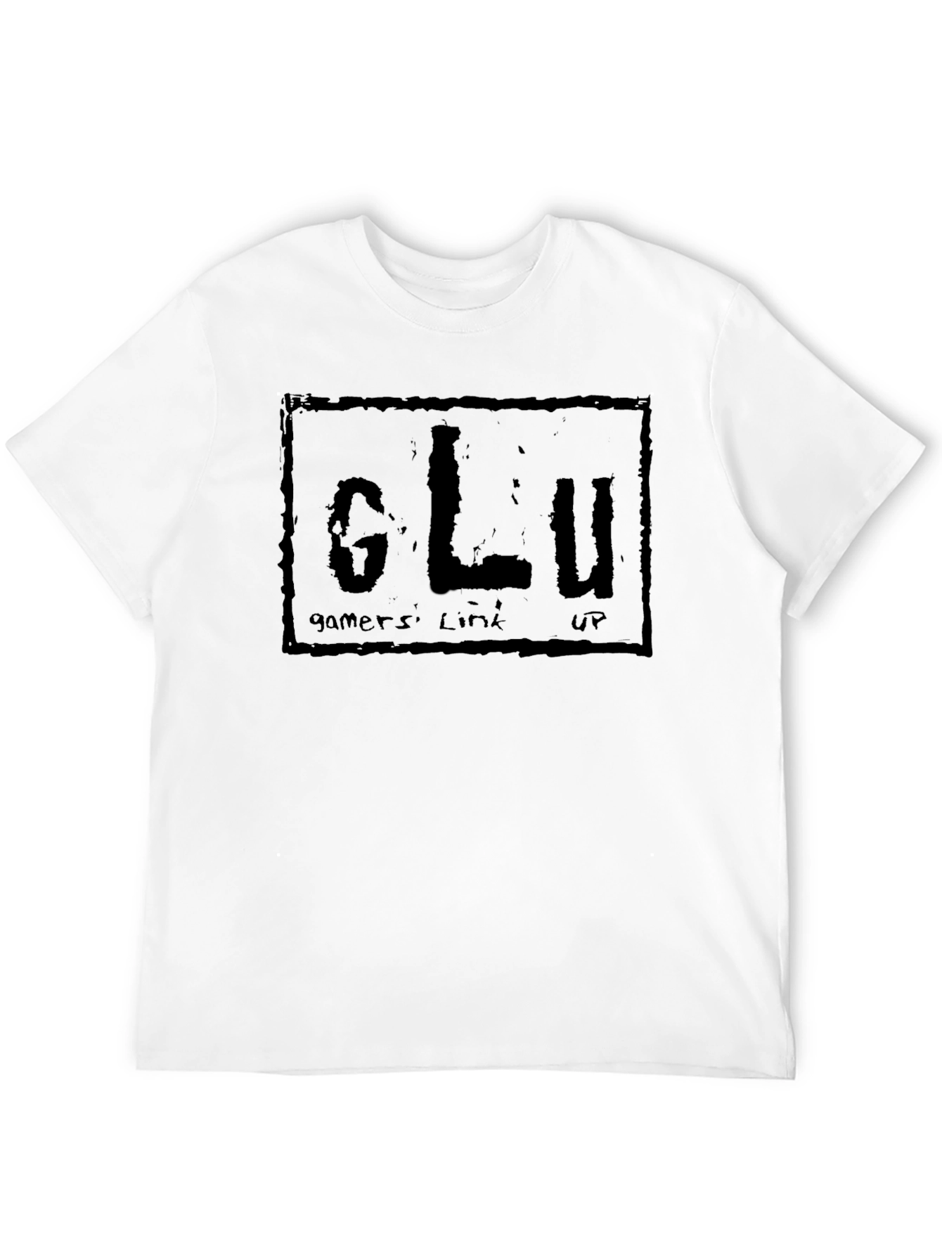 Gamers Link Up Black Graphic Tee