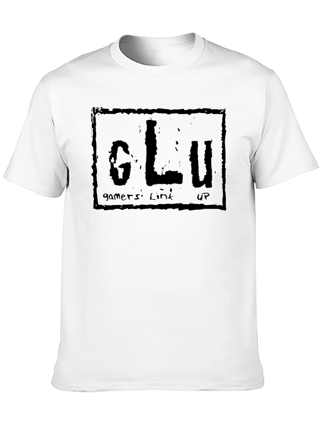 Gamers Link Up Black Graphic Tee