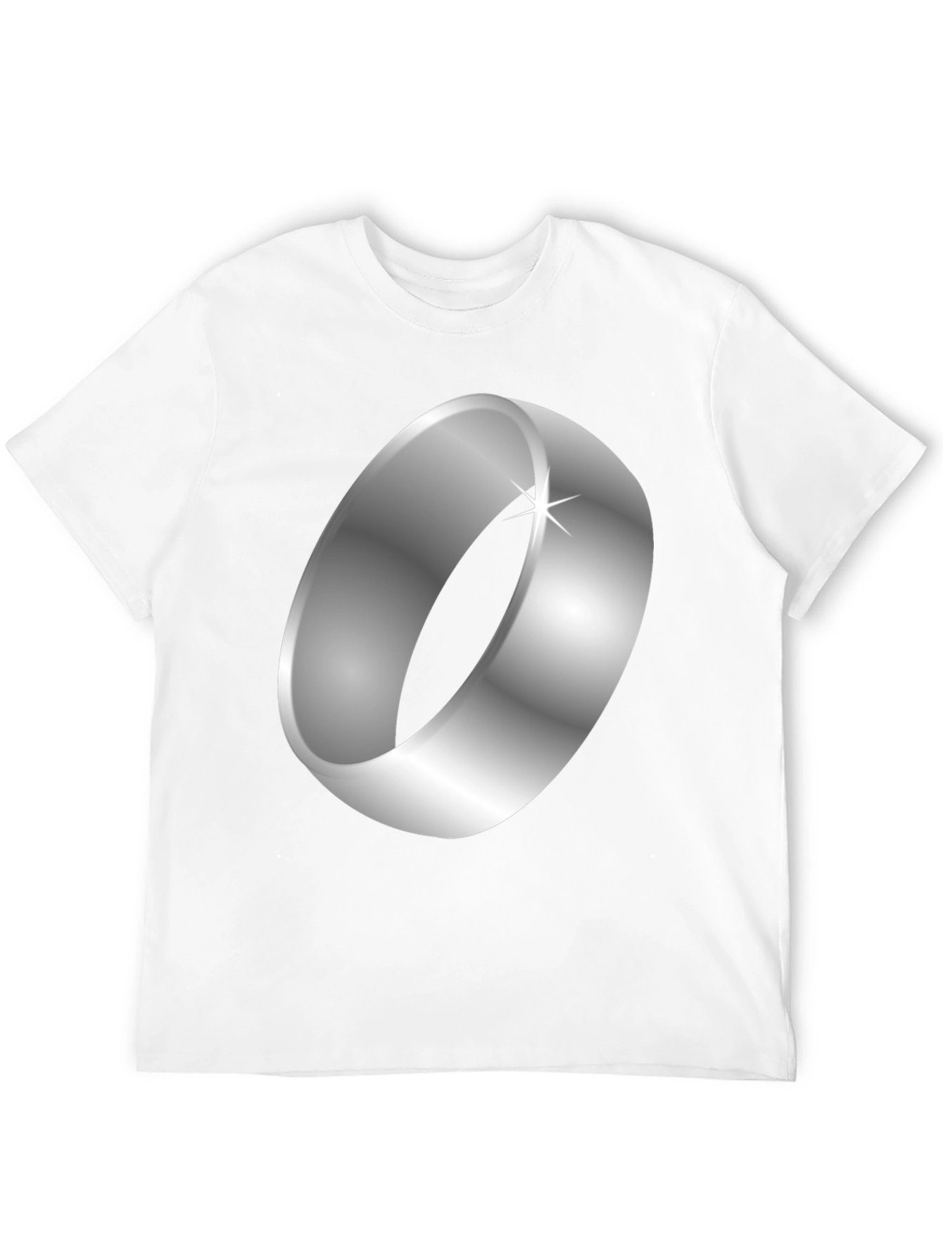 Ring Graphic Black T-Shirt