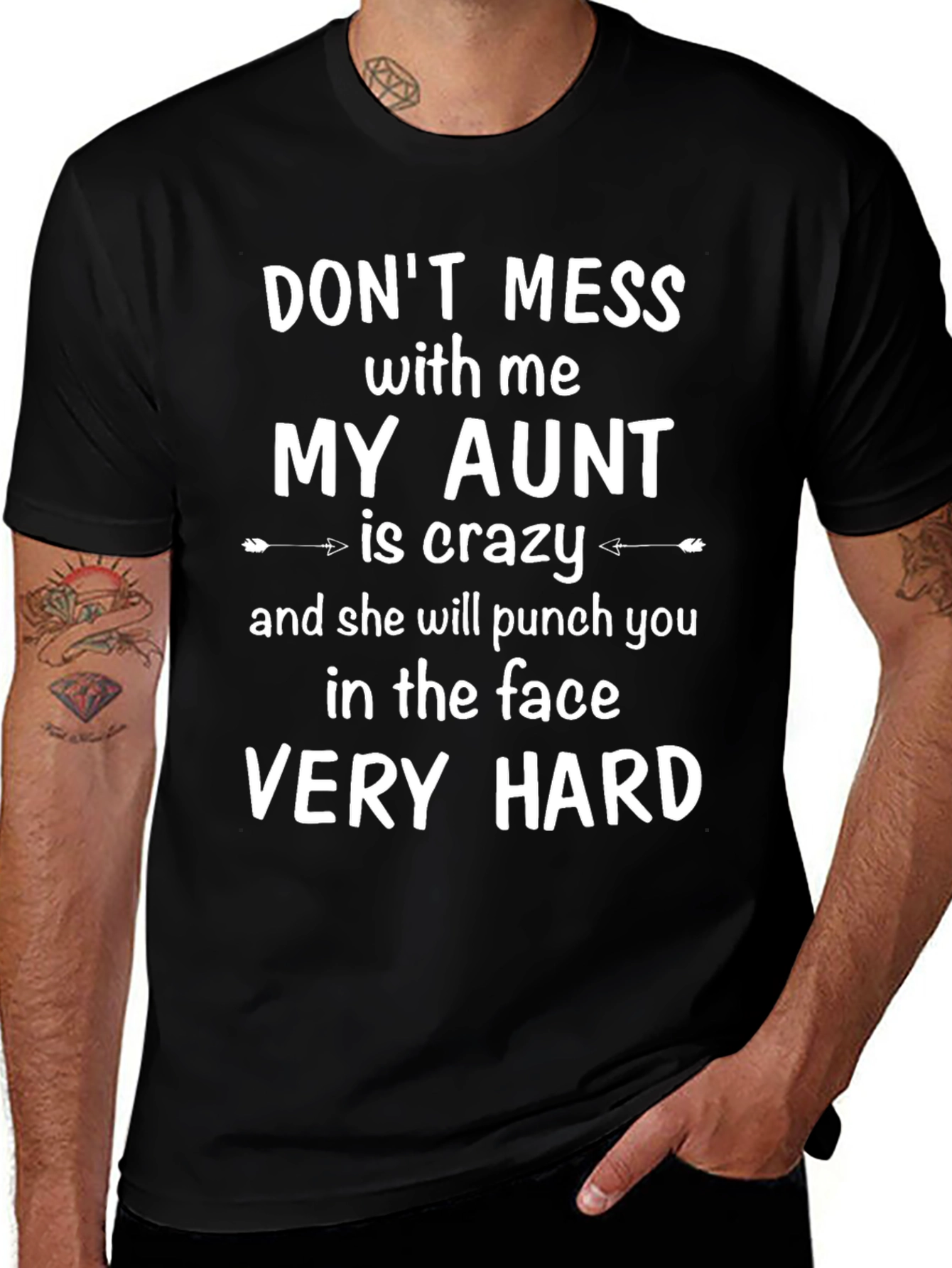 My Aunt is Crazy Funny Graphic Tee