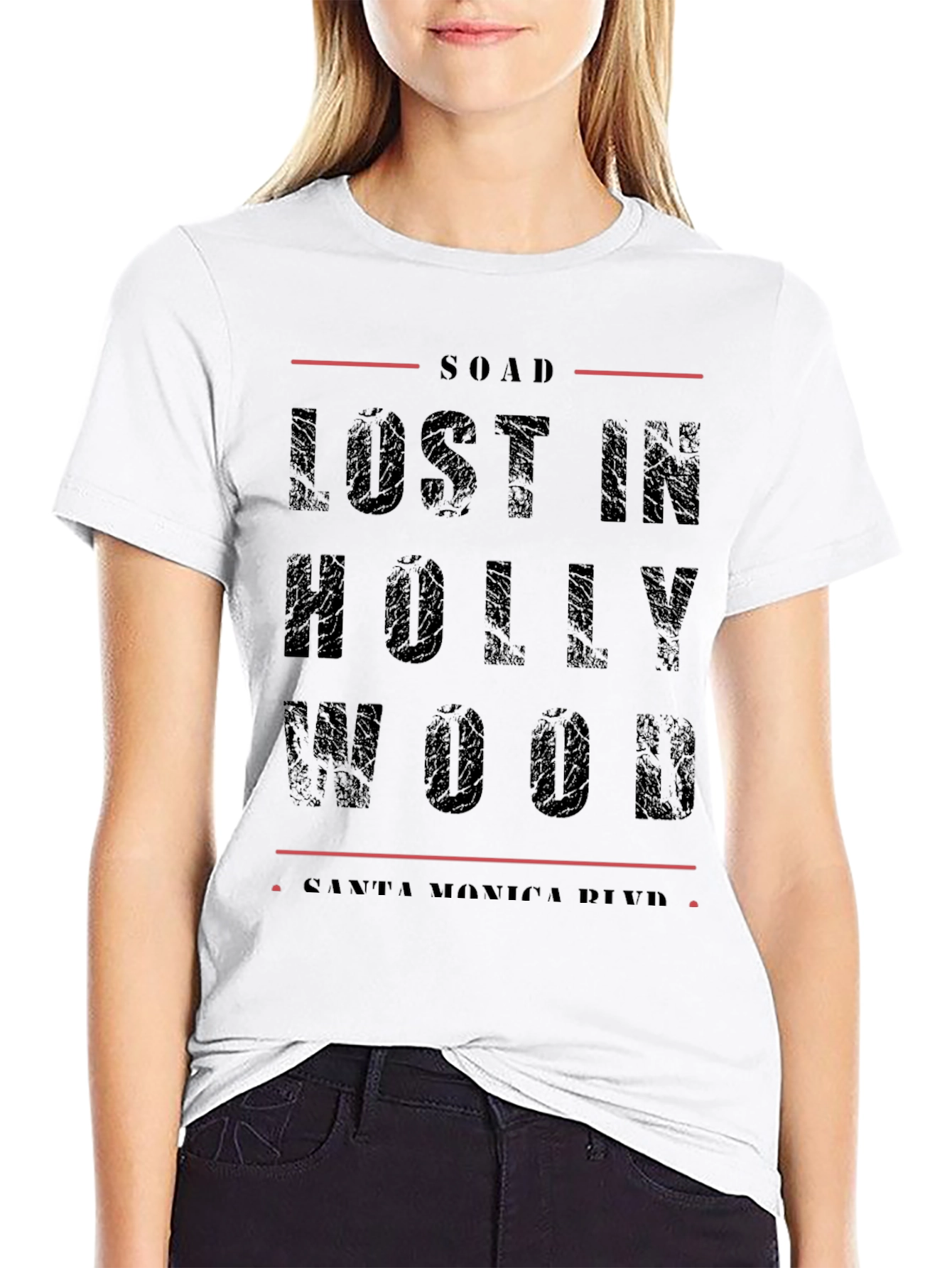 SOAD Lost in Hollywood Graphic T-Shirt