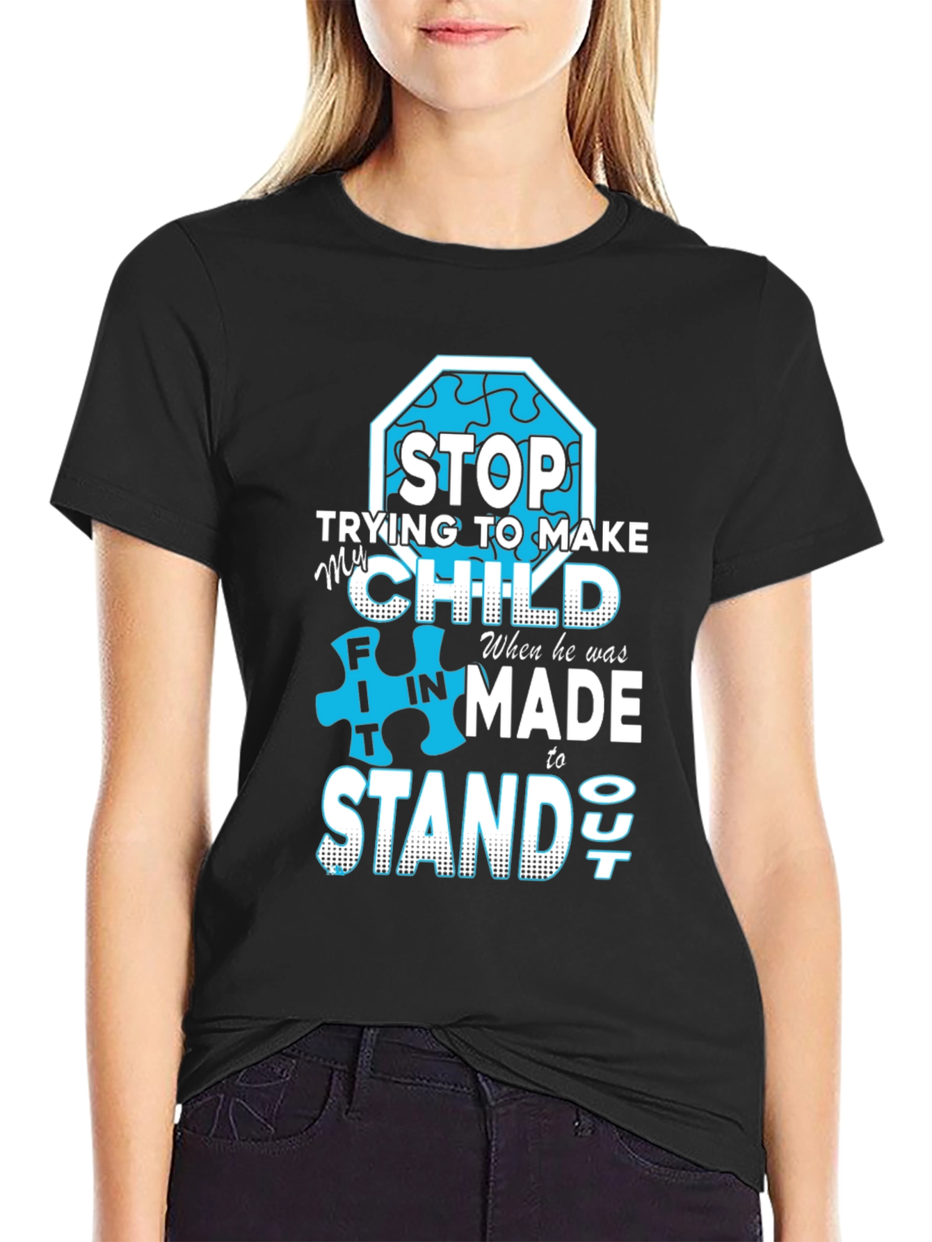Autism Awareness T-Shirt: Stand Out