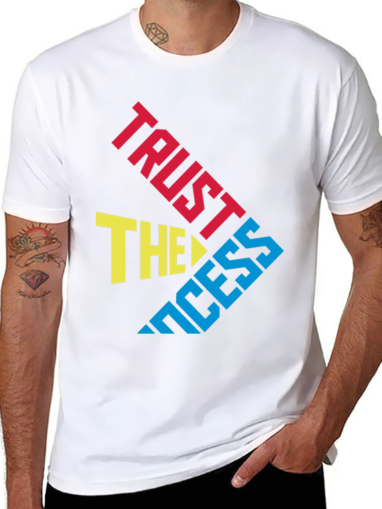 Trust the Process Graphic T-Shirt - Trendy & Stylish