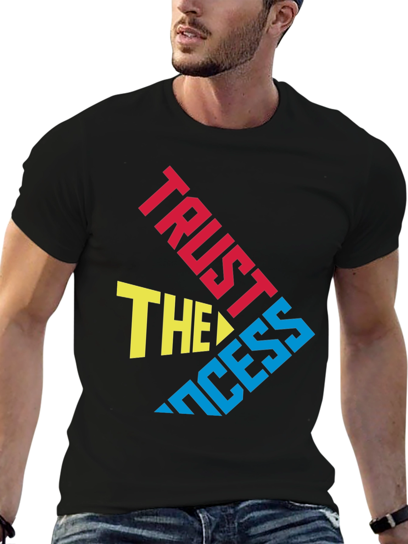 Trust the Process Graphic T-Shirt - Trendy & Stylish