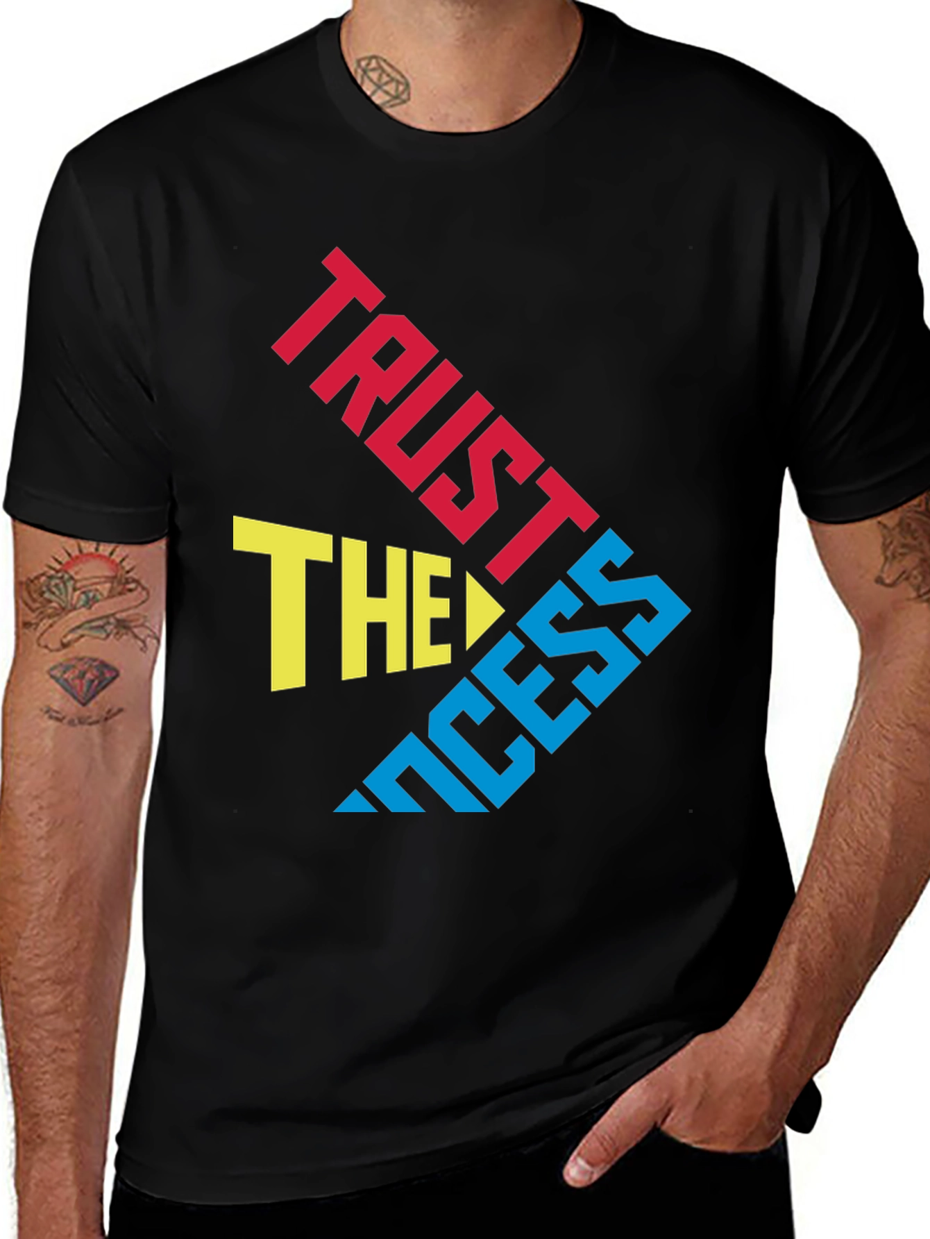 Trust the Process Graphic T-Shirt - Trendy & Stylish