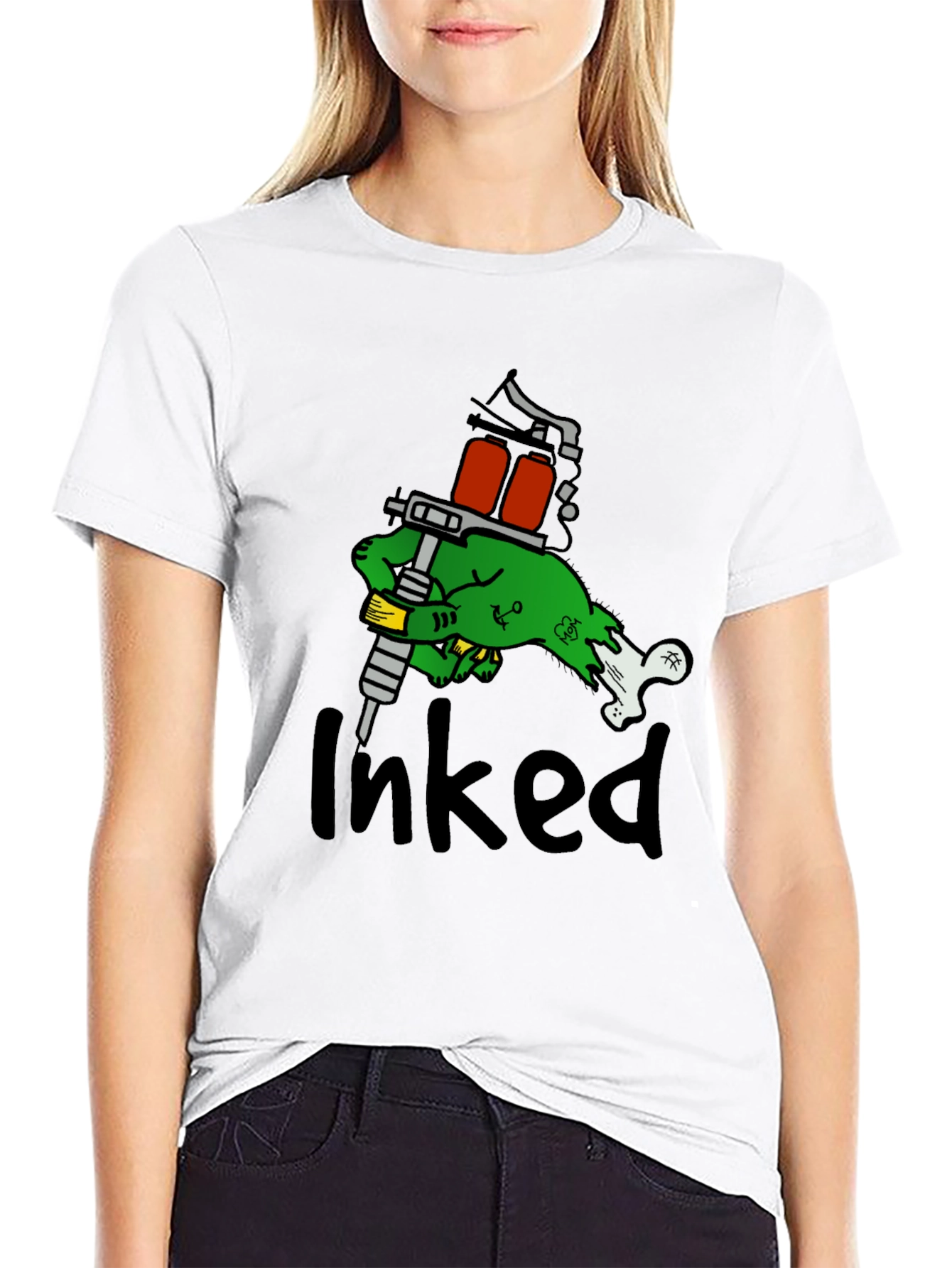 Inked Tee - Tattoo Artist Graphic T-Shirt