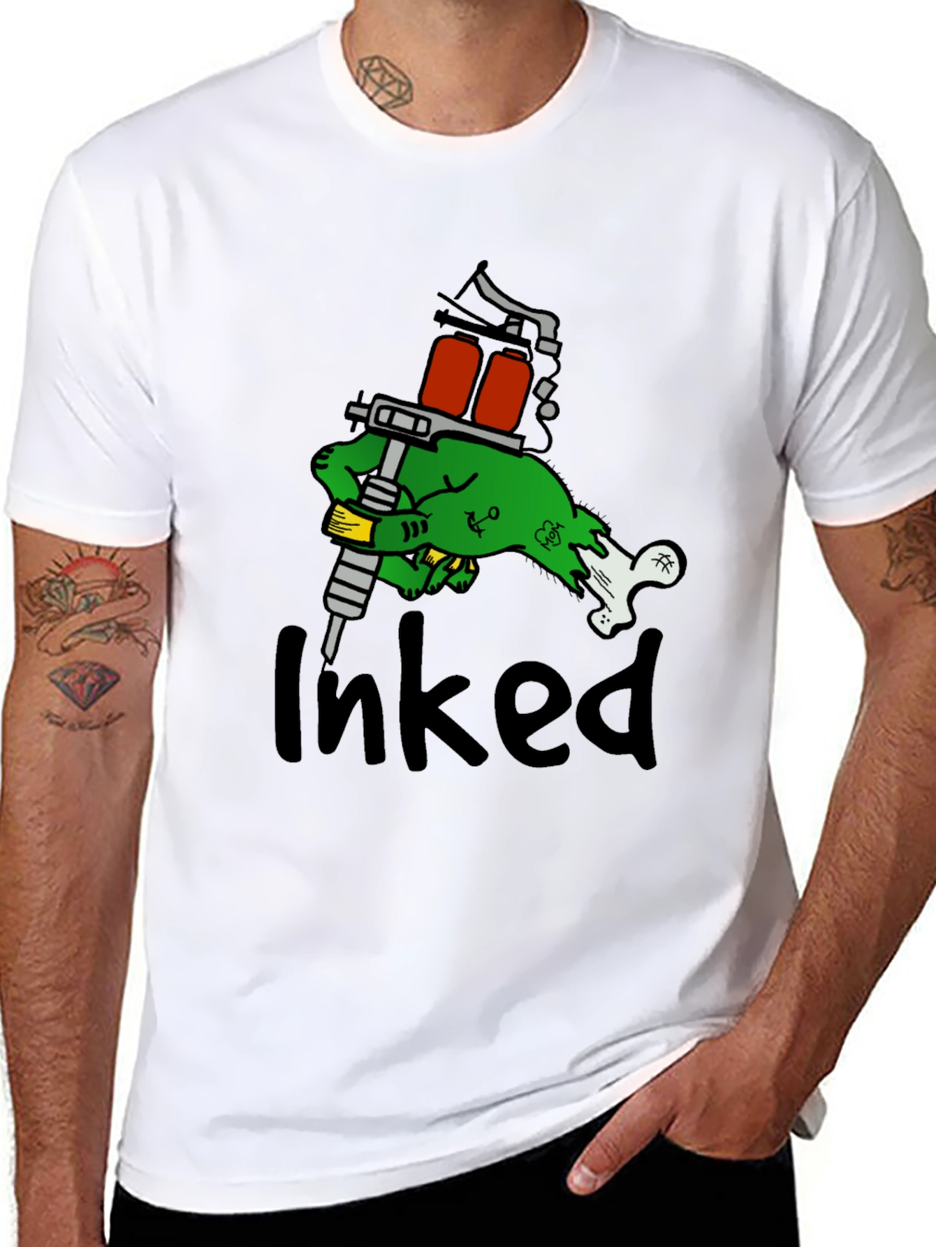 Inked Tee - Tattoo Artist Graphic T-Shirt
