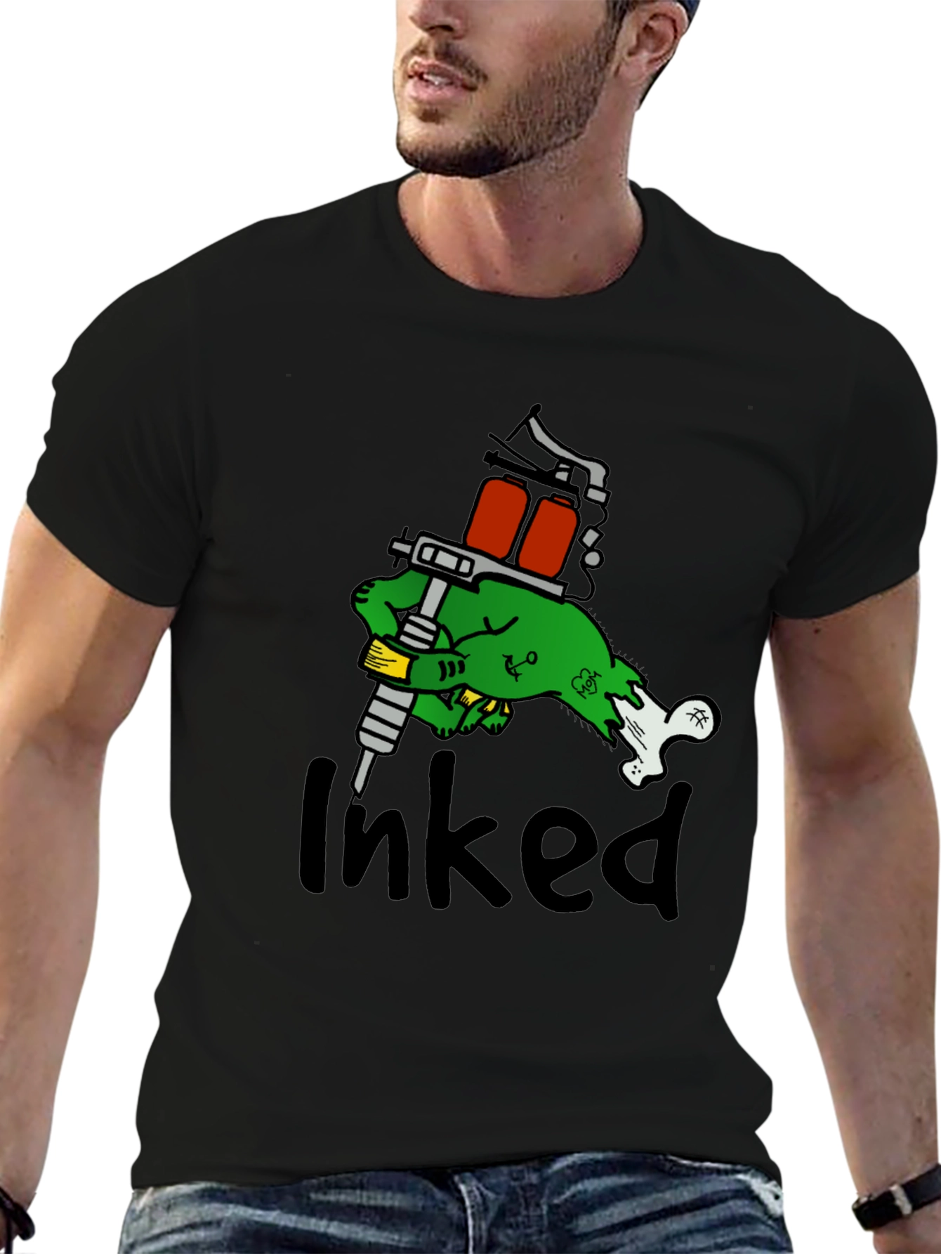 Inked Tee - Tattoo Artist Graphic T-Shirt