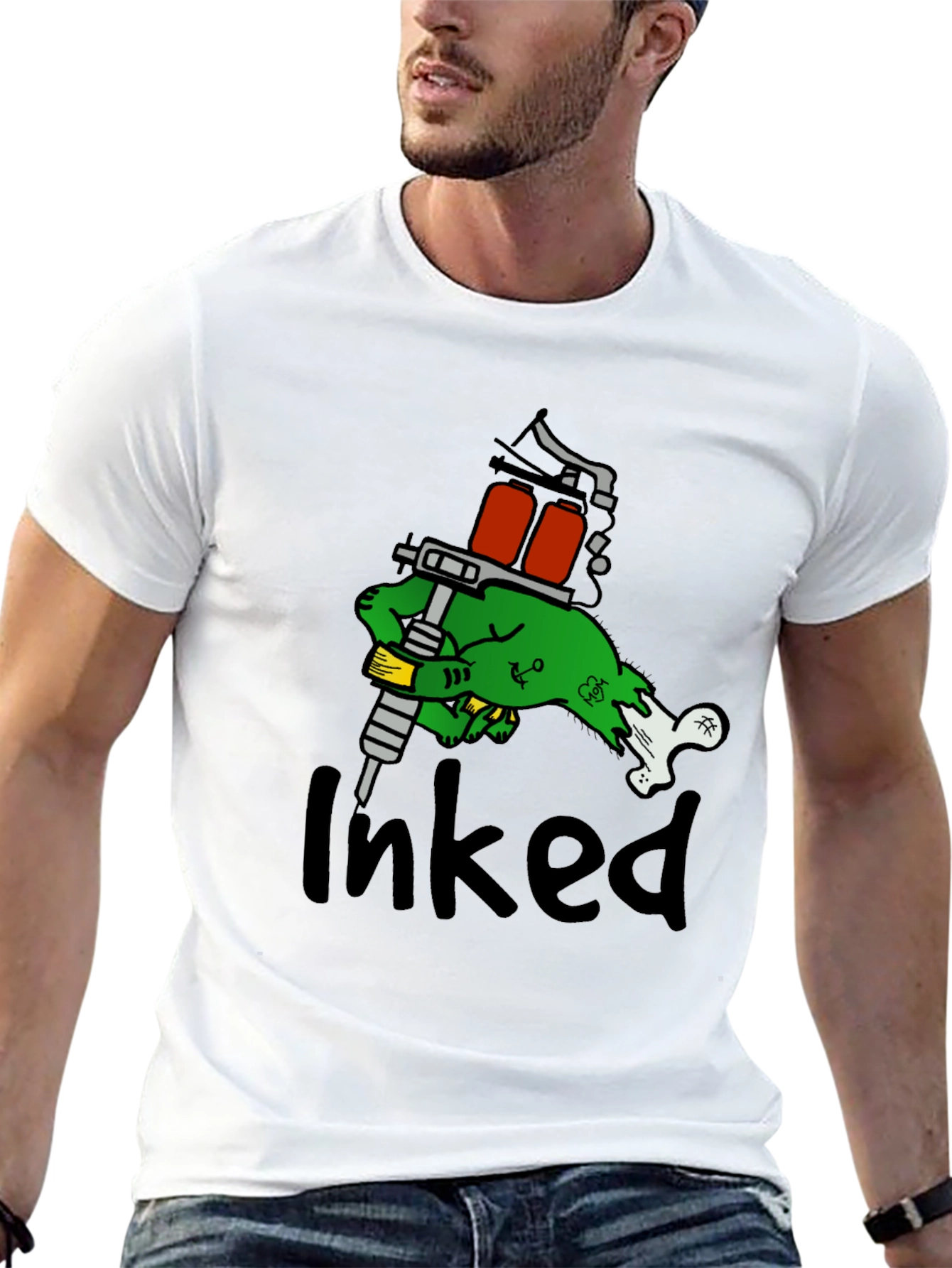 Inked Tee - Tattoo Artist Graphic T-Shirt
