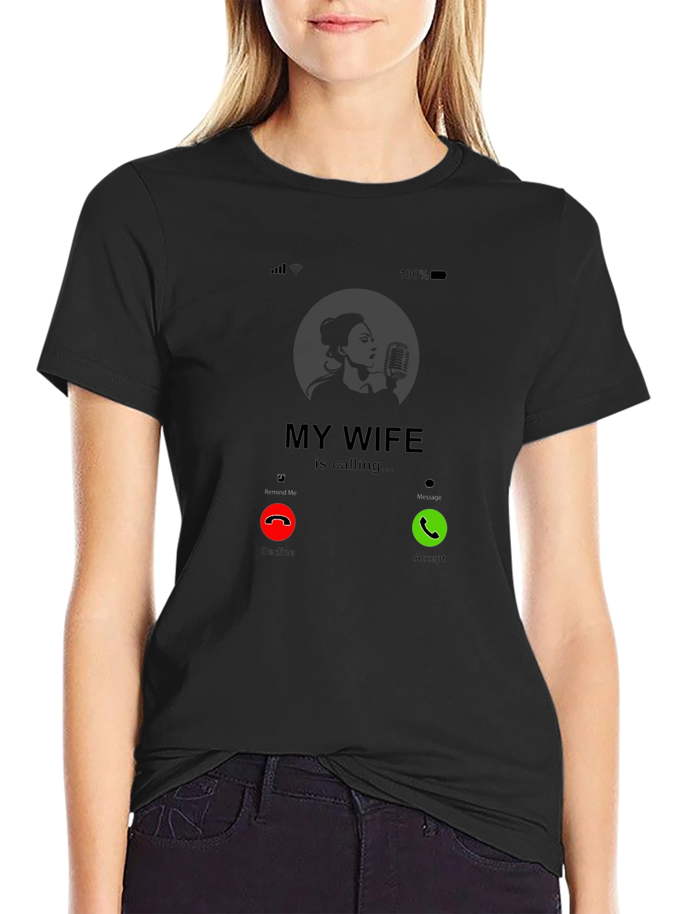My Wife Is Calling T-Shirt - Funny Husband Tee
