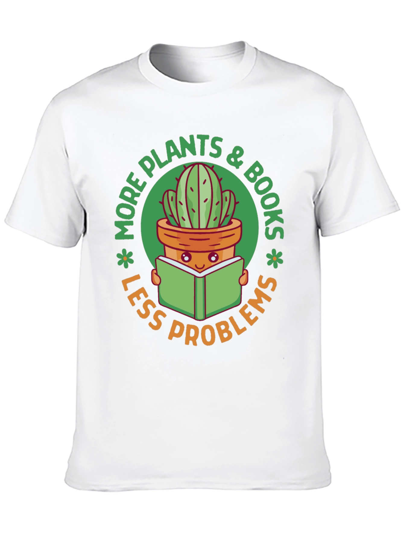 Plant & Book Lover T-Shirt