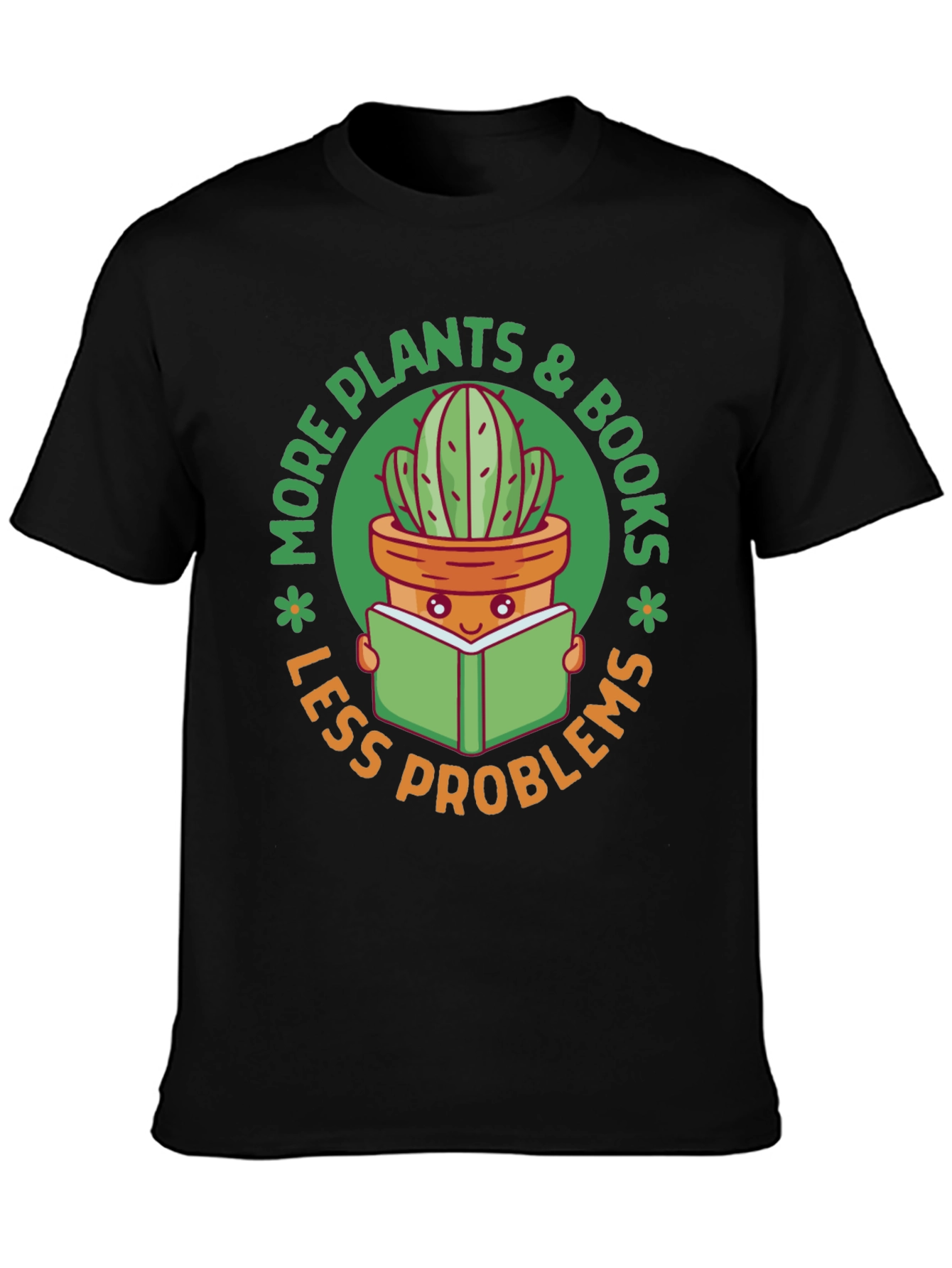 Plant & Book Lover T-Shirt