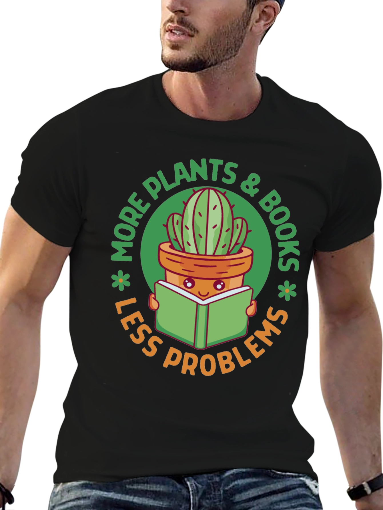 Plant & Book Lover T-Shirt