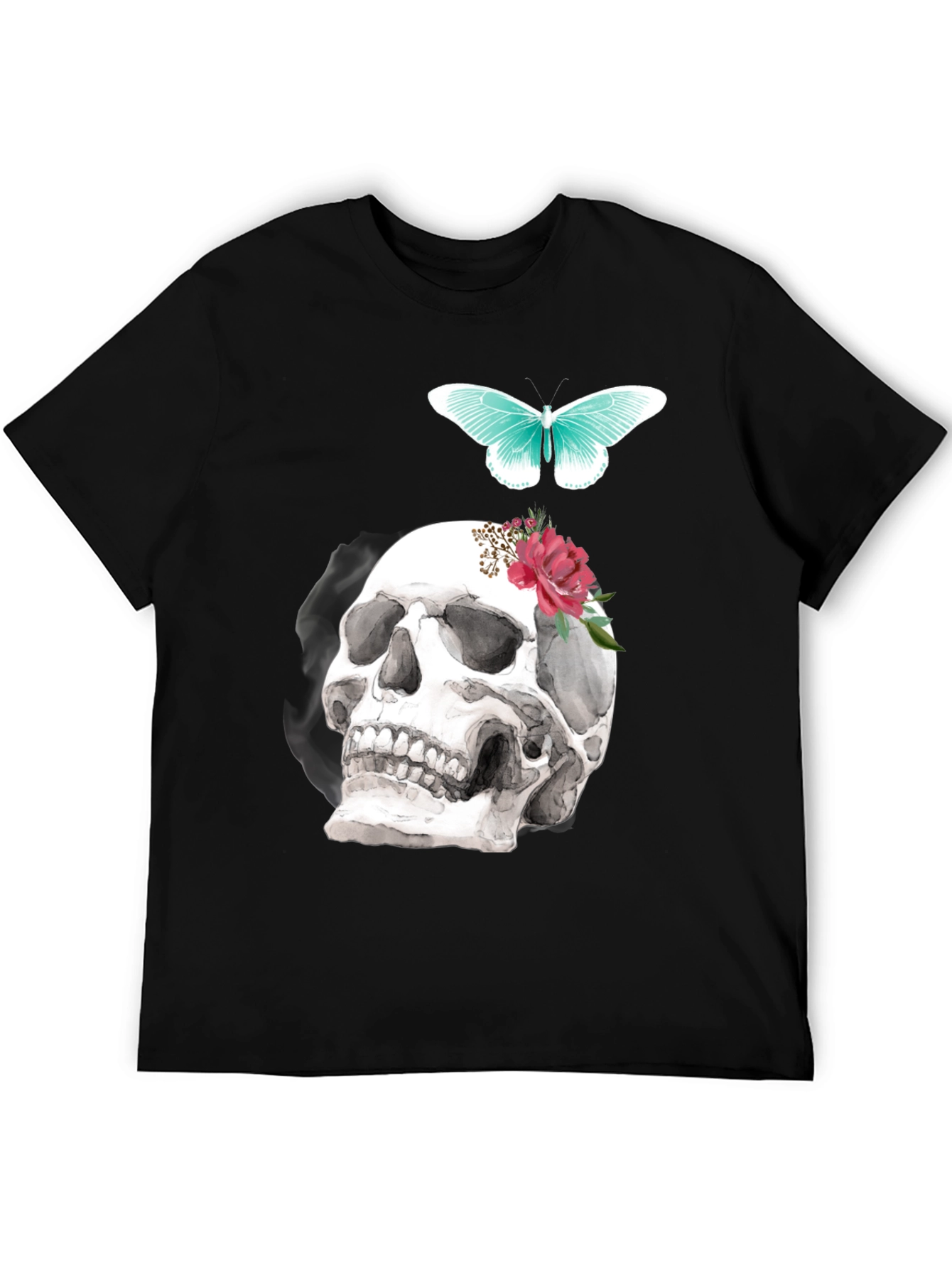 Skull & Butterfly Graphic Tee