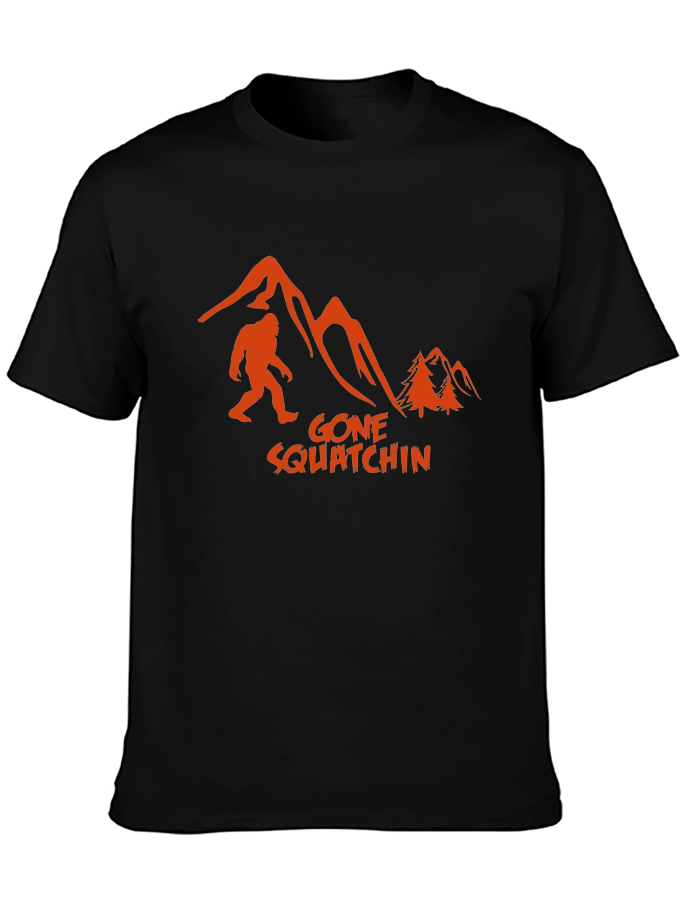 Gone Squatchin Graphic Tee - Bigfoot Adventure Shirt
