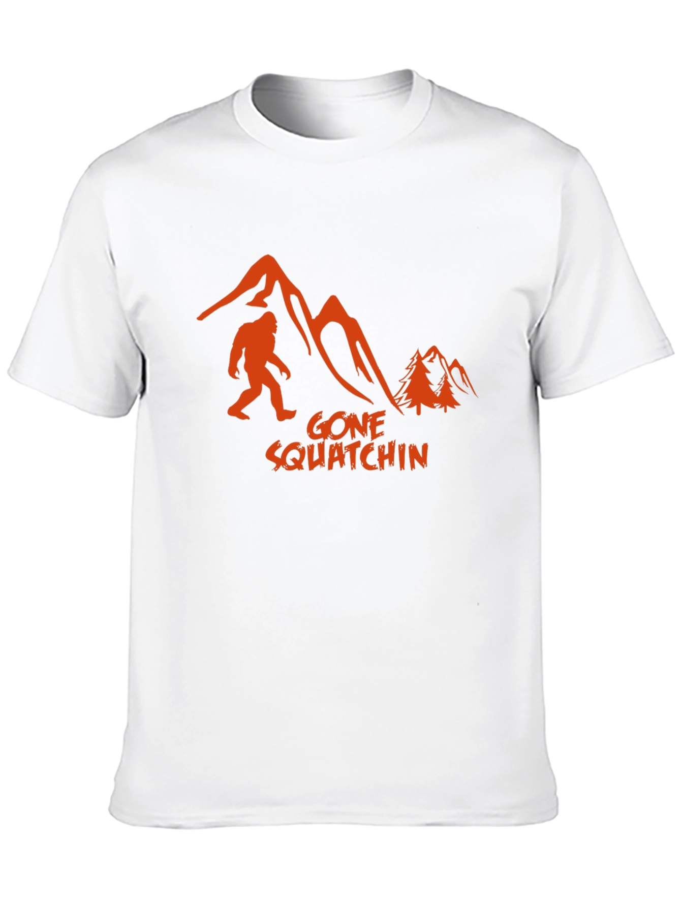 Gone Squatchin Graphic Tee - Bigfoot Adventure Shirt