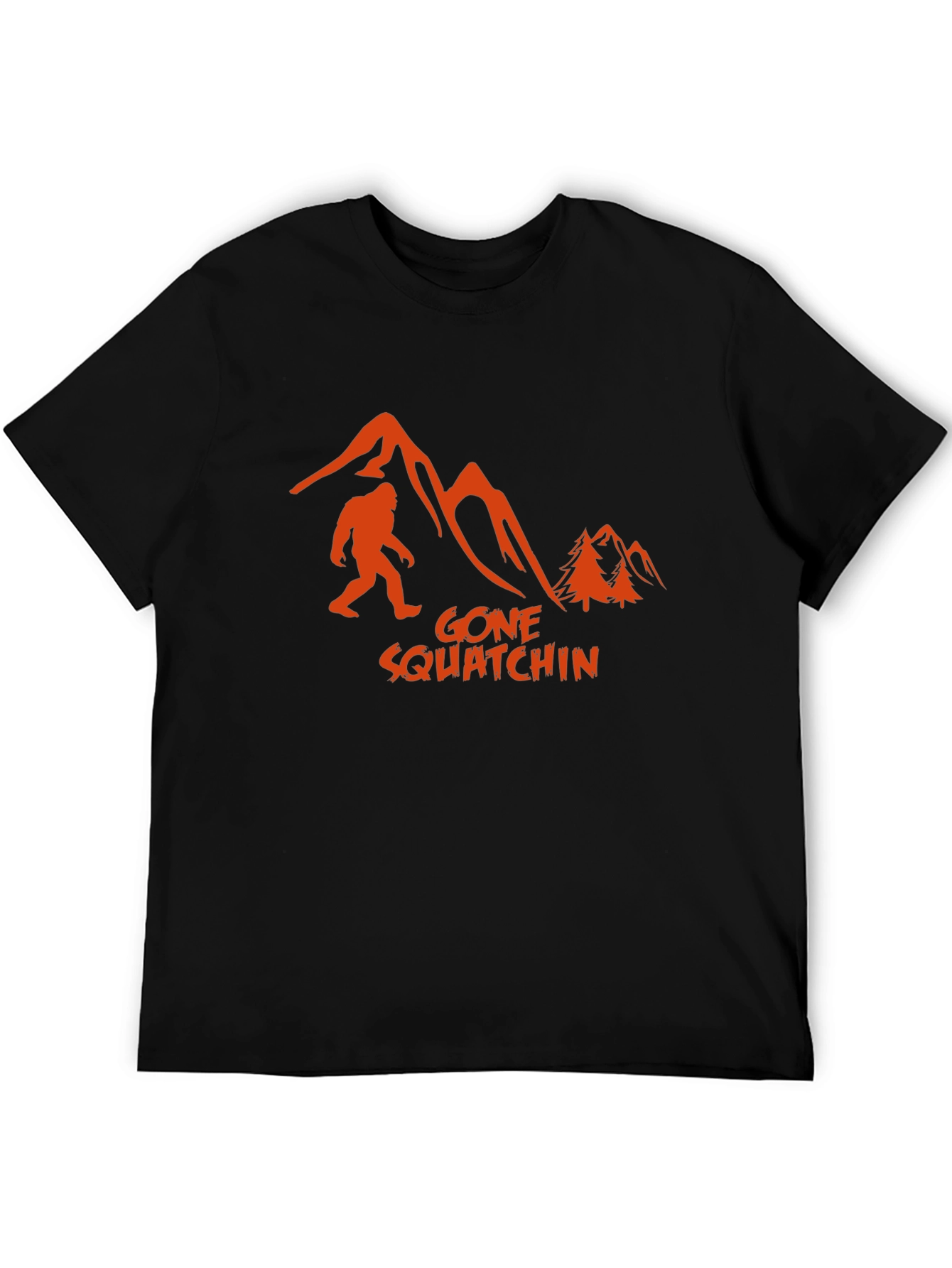 Gone Squatchin Graphic Tee - Bigfoot Adventure Shirt