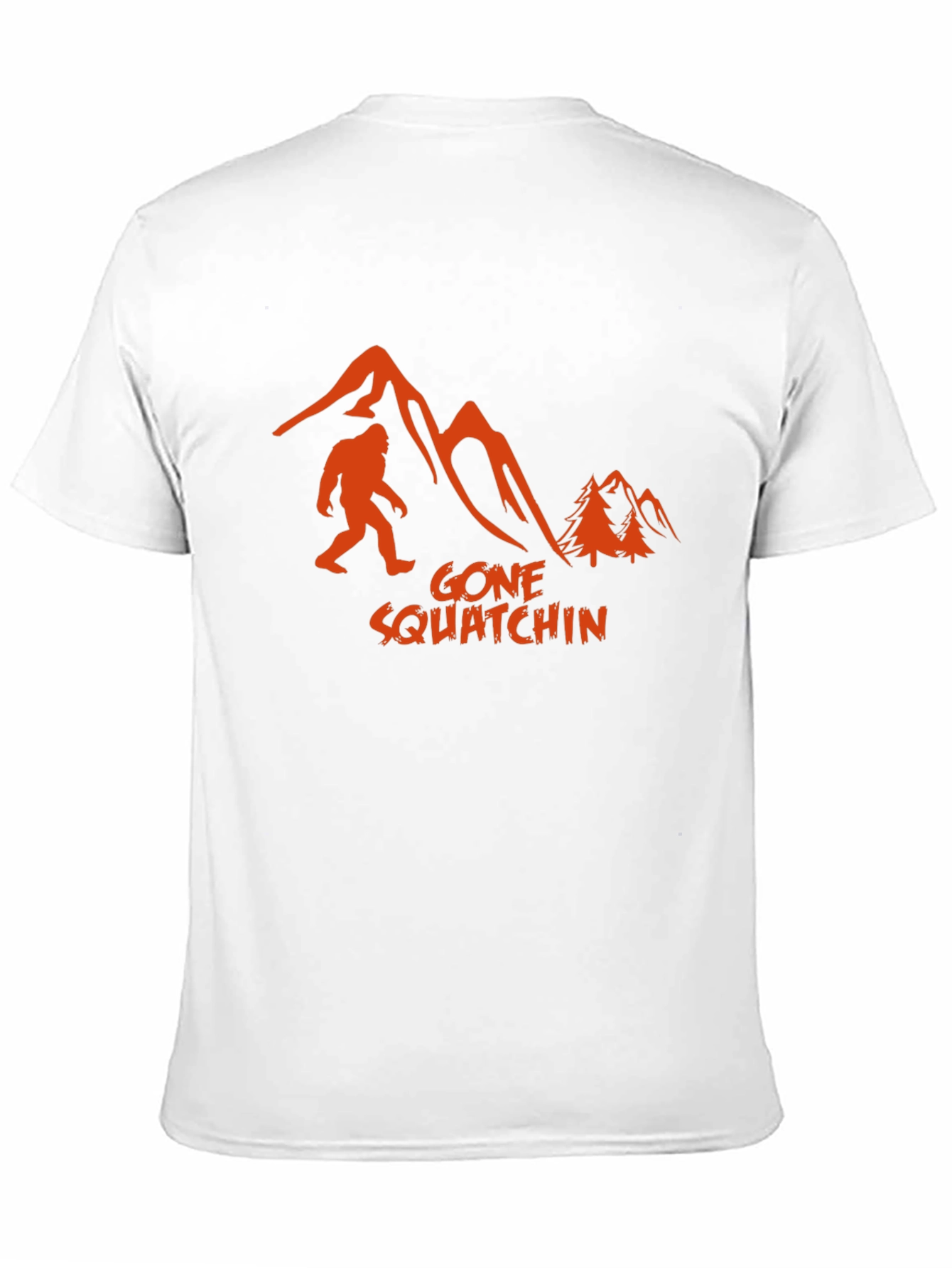 Gone Squatchin Graphic Tee - Bigfoot Adventure Shirt