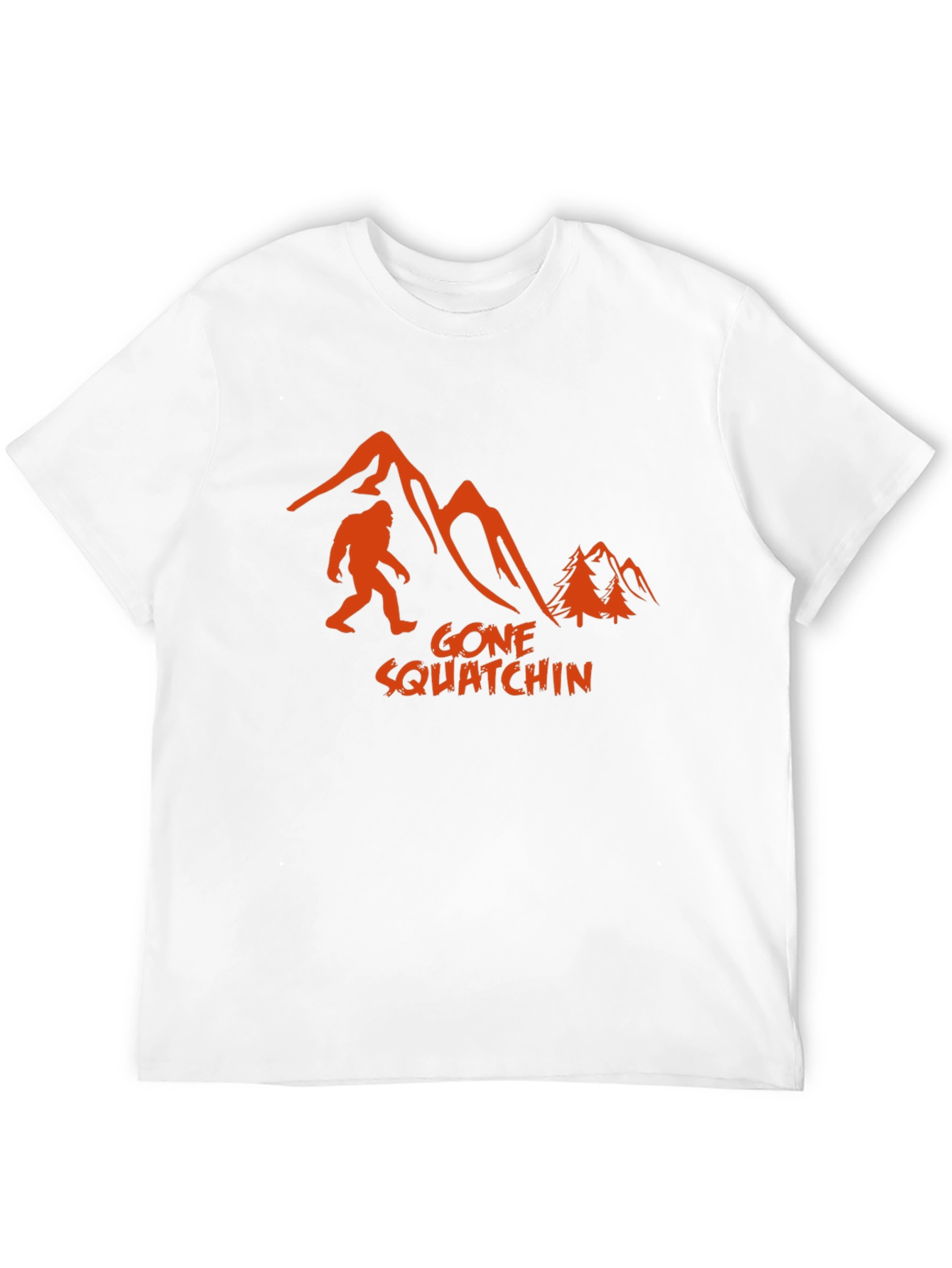 Gone Squatchin Graphic Tee - Bigfoot Adventure Shirt