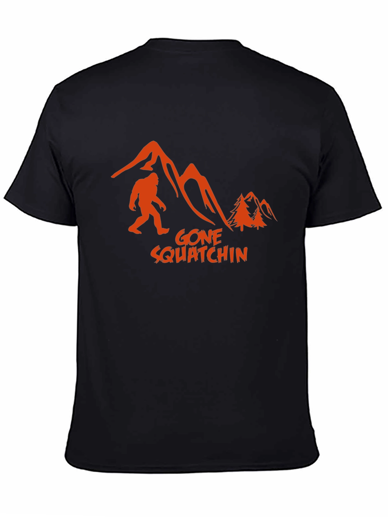 Gone Squatchin Graphic Tee - Bigfoot Adventure Shirt