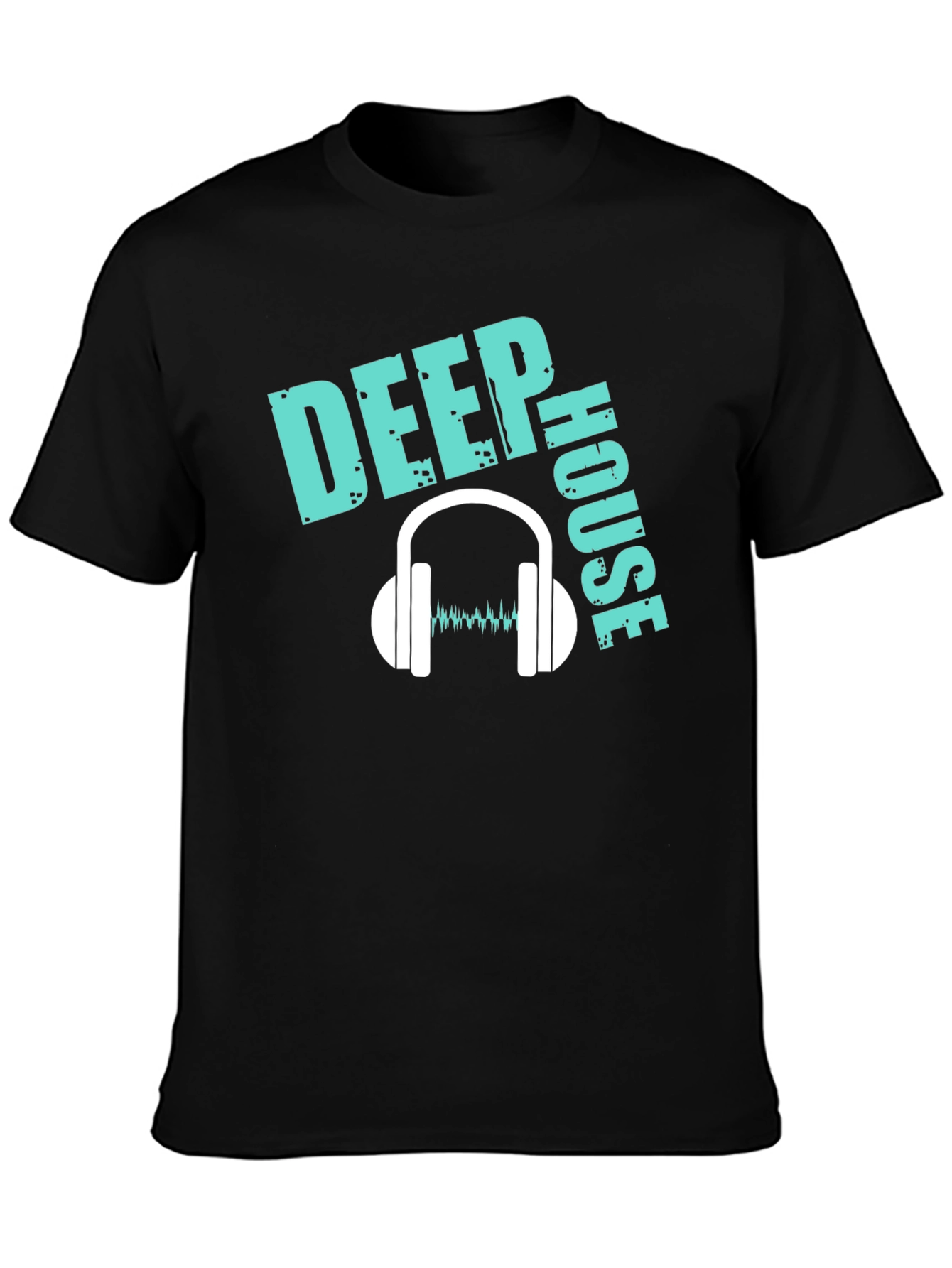 Deep House Music Graphic T-Shirt - DJ Lover Tee