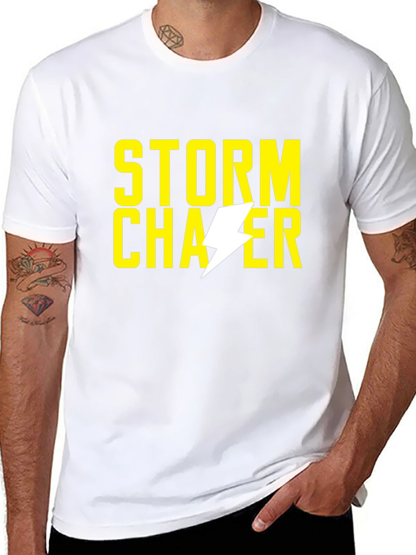 Storm Chaser Graphic T-Shirt - Black
