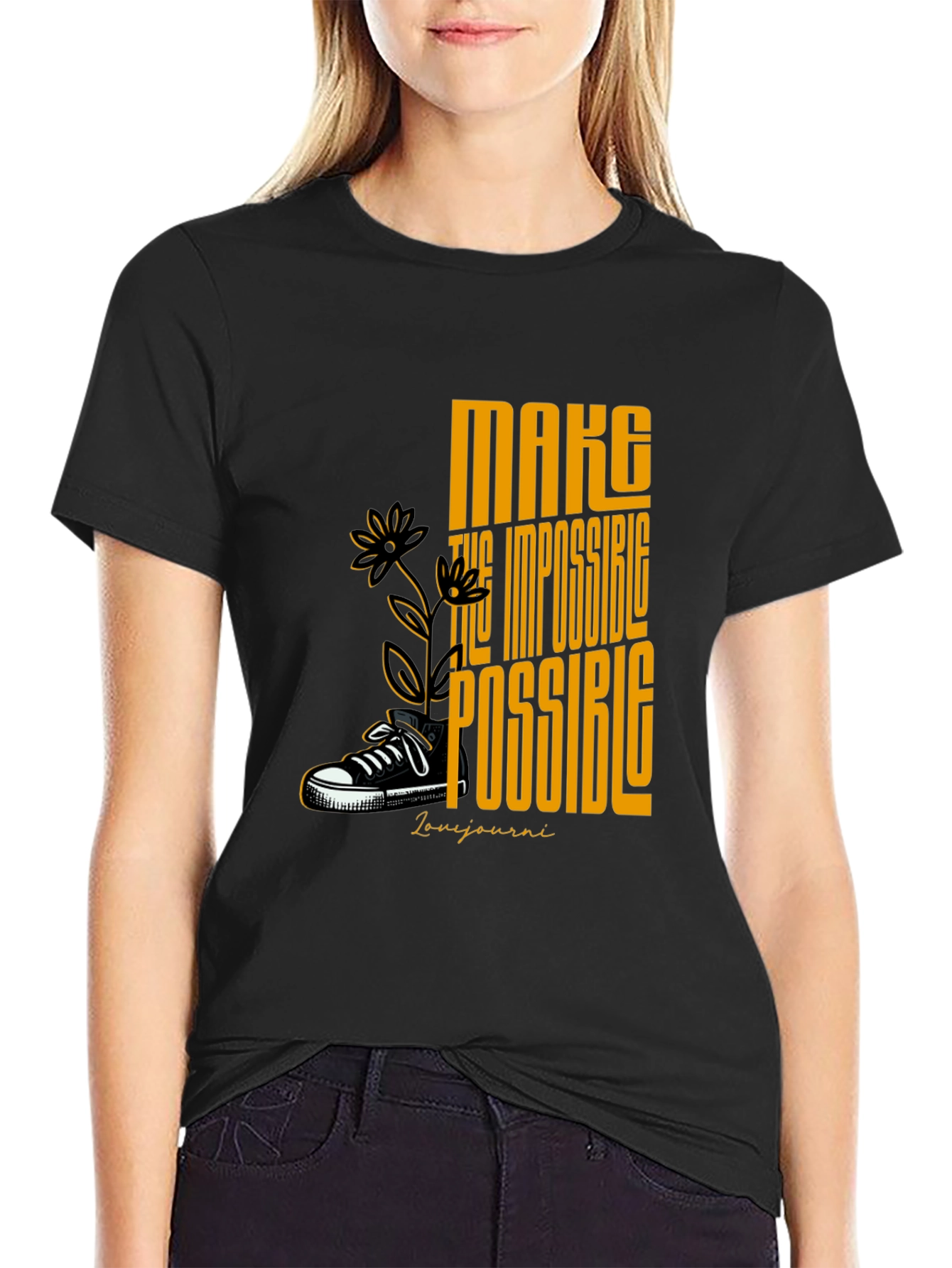 Make The Impossible Possible Graphic Tee