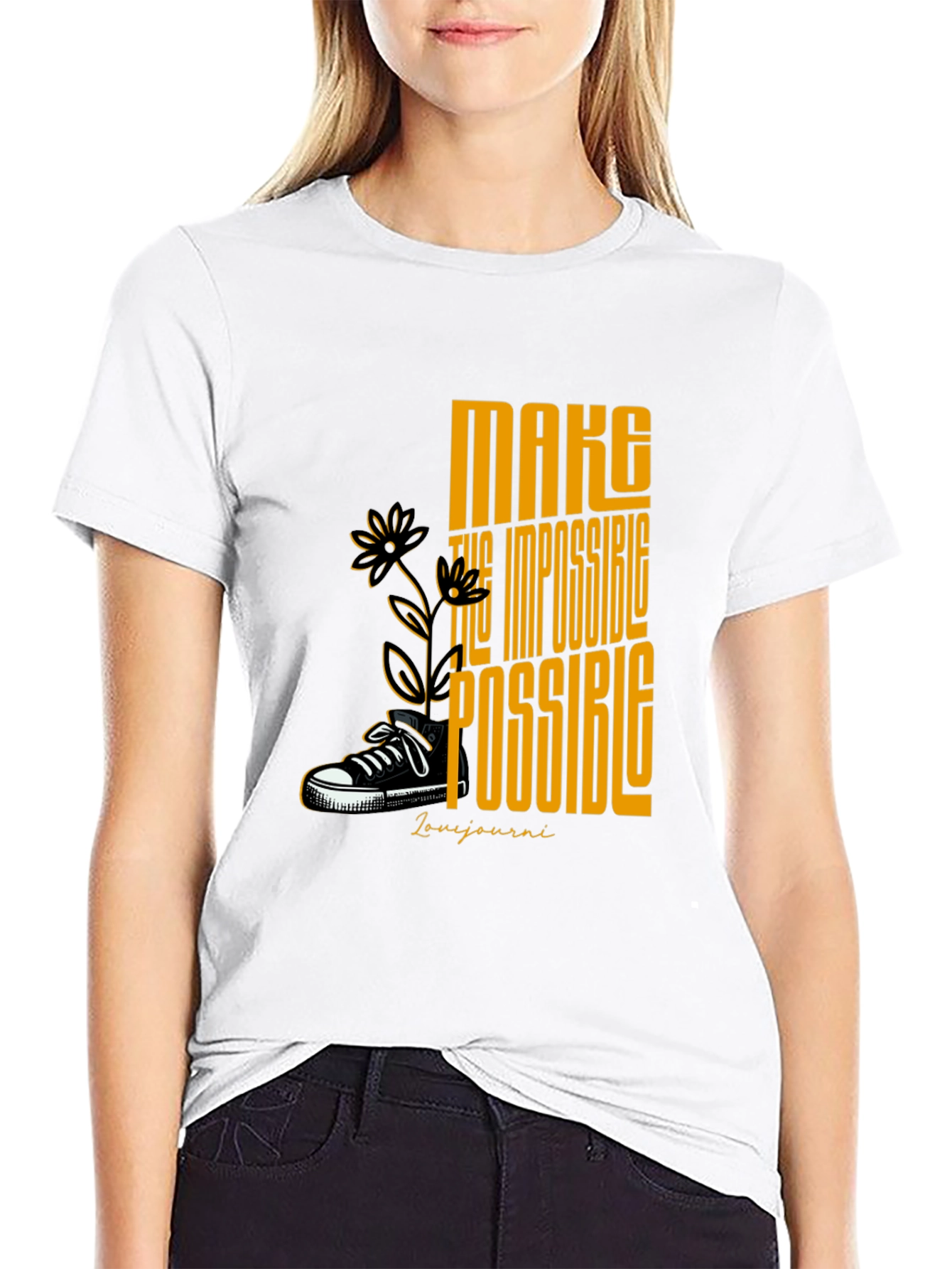 Make The Impossible Possible Graphic Tee