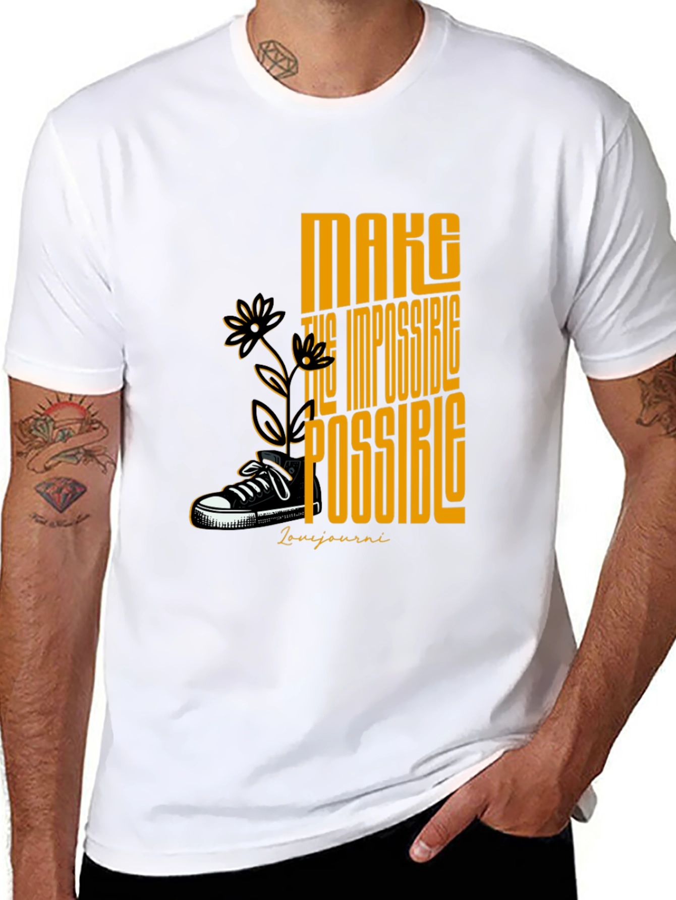 Make The Impossible Possible Graphic Tee