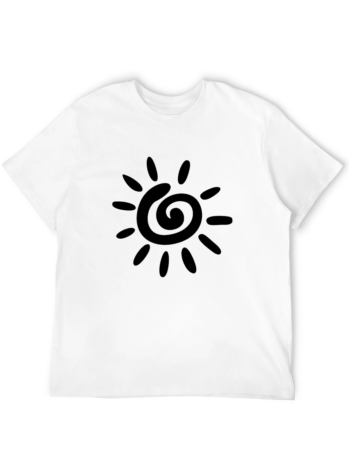 Black Sun Graphic Tee - Stylish & Comfortable