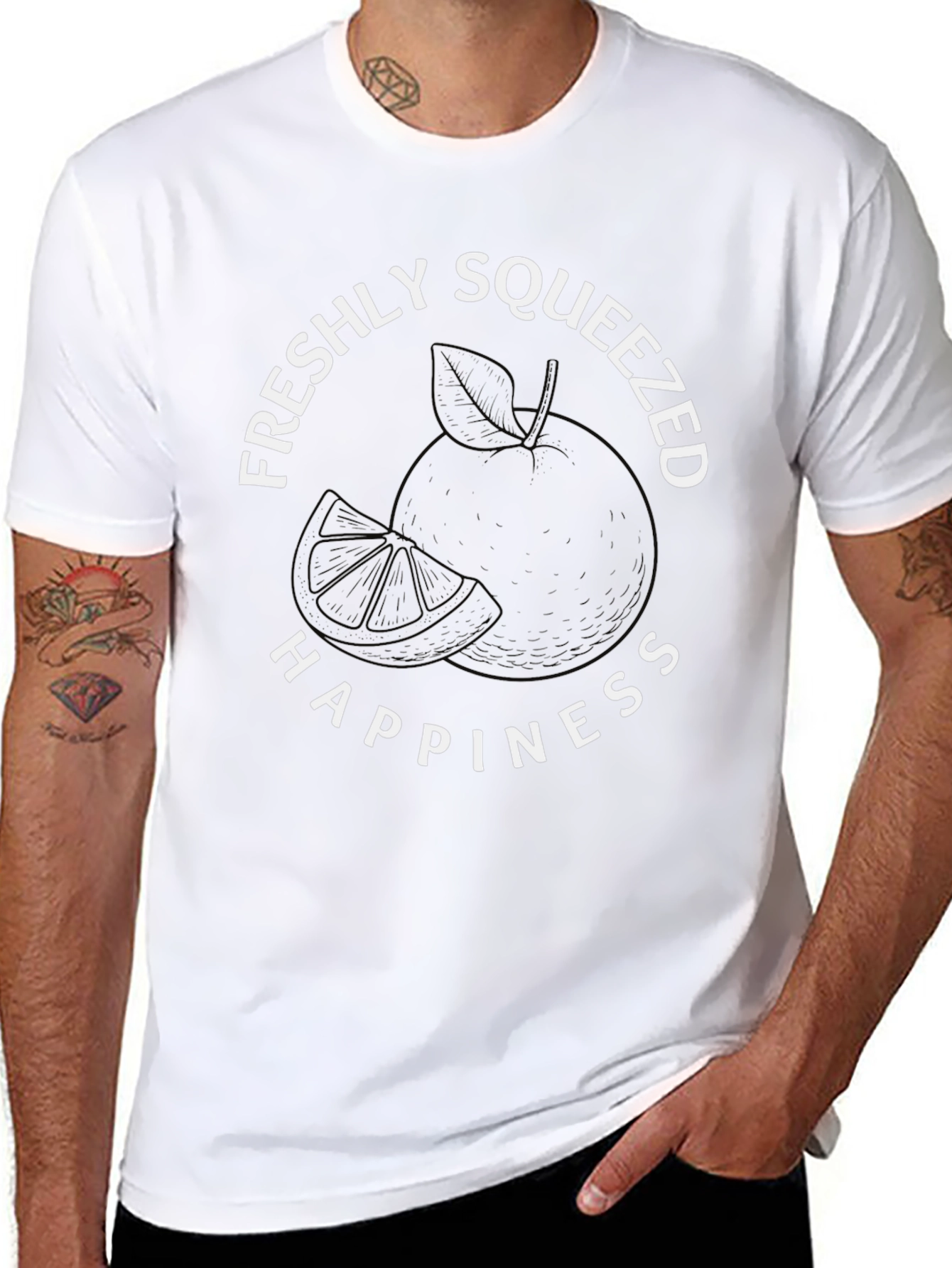 Freshly Squeezed Happiness Graphic Tee