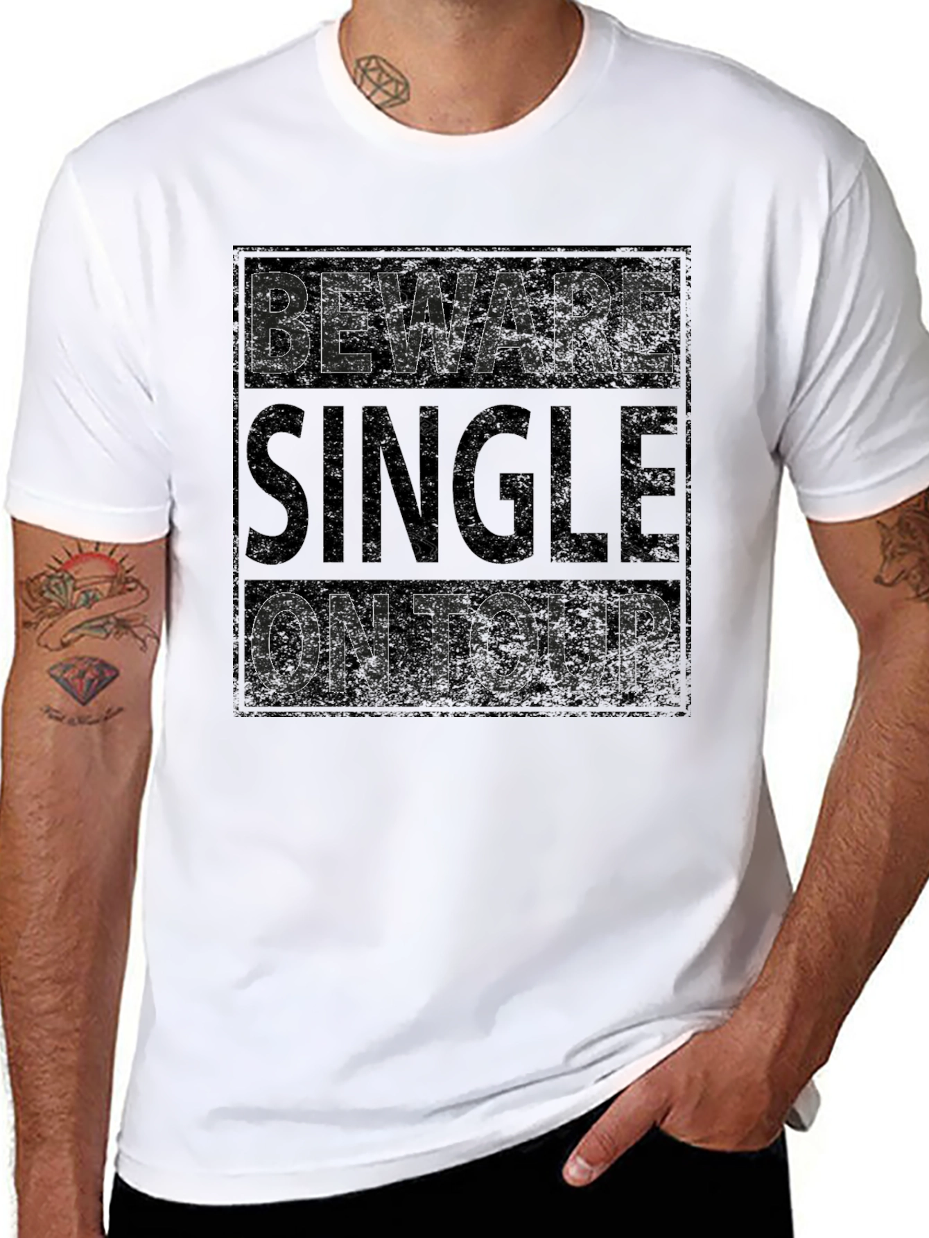 Beware Single On Tour Graphic Tee