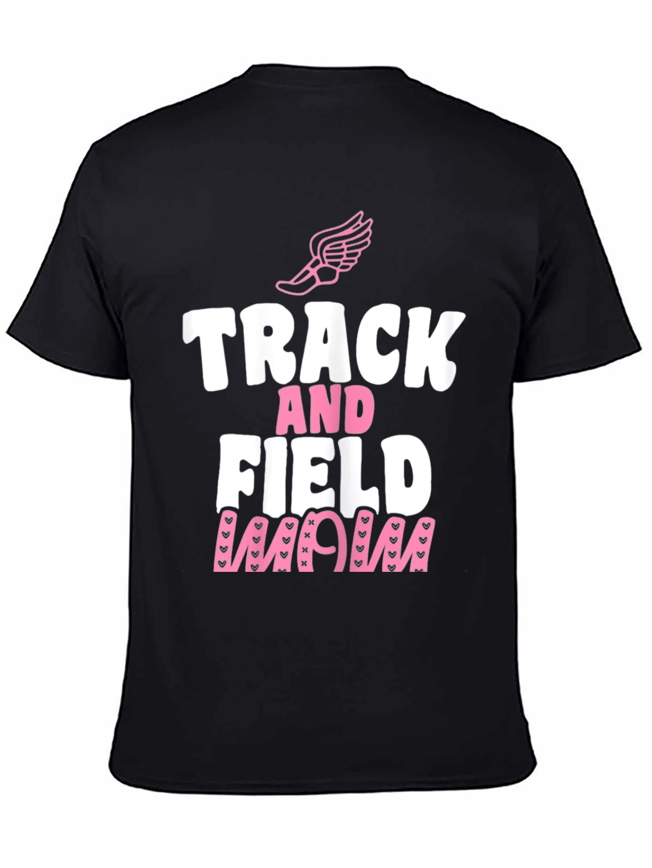 Track and Field Mom Graphic Tee