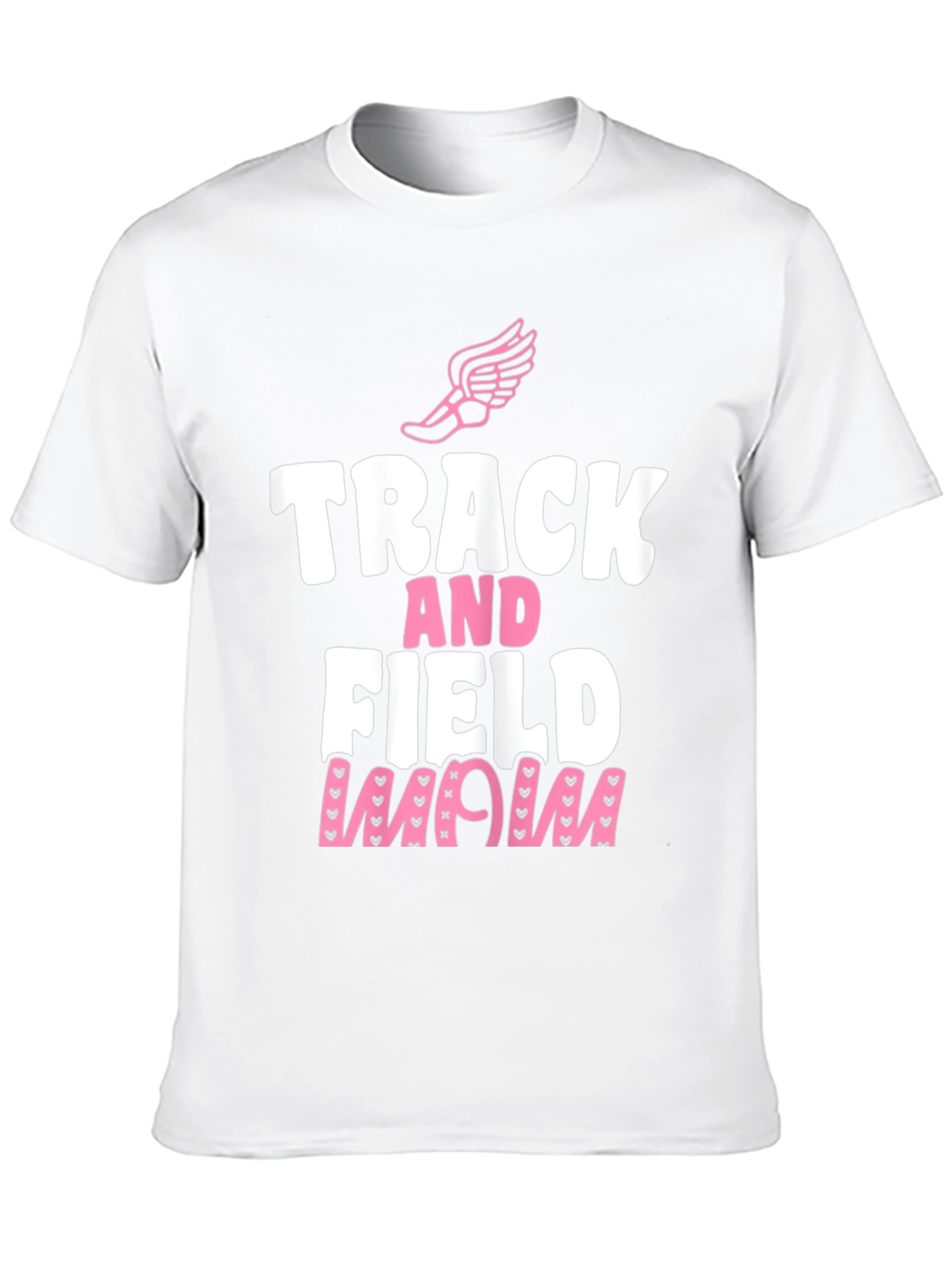 Track and Field Mom Graphic Tee