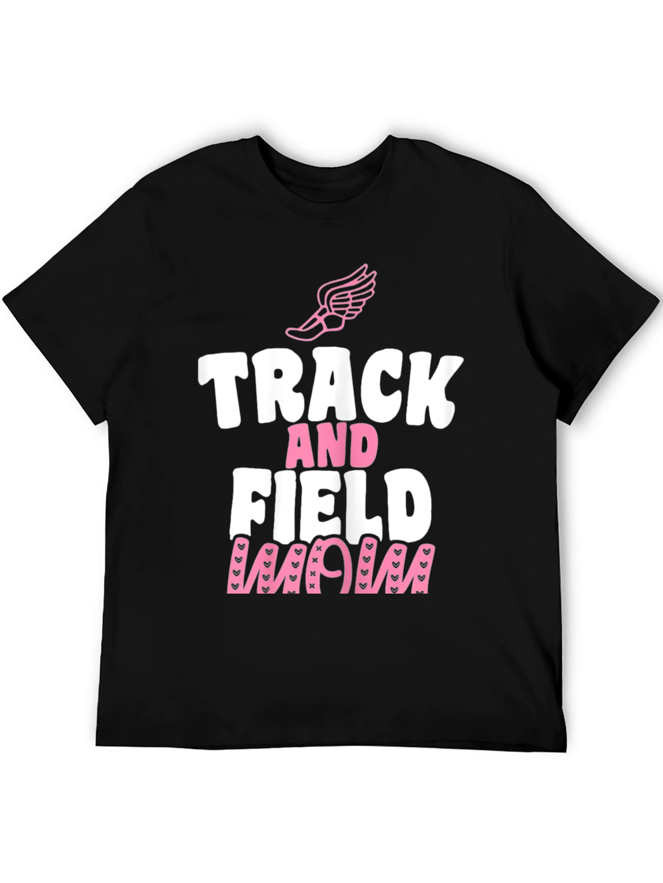 Track and Field Mom Graphic Tee