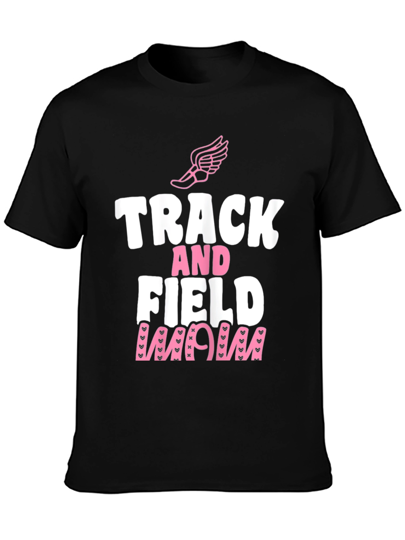 Track and Field Mom Graphic Tee