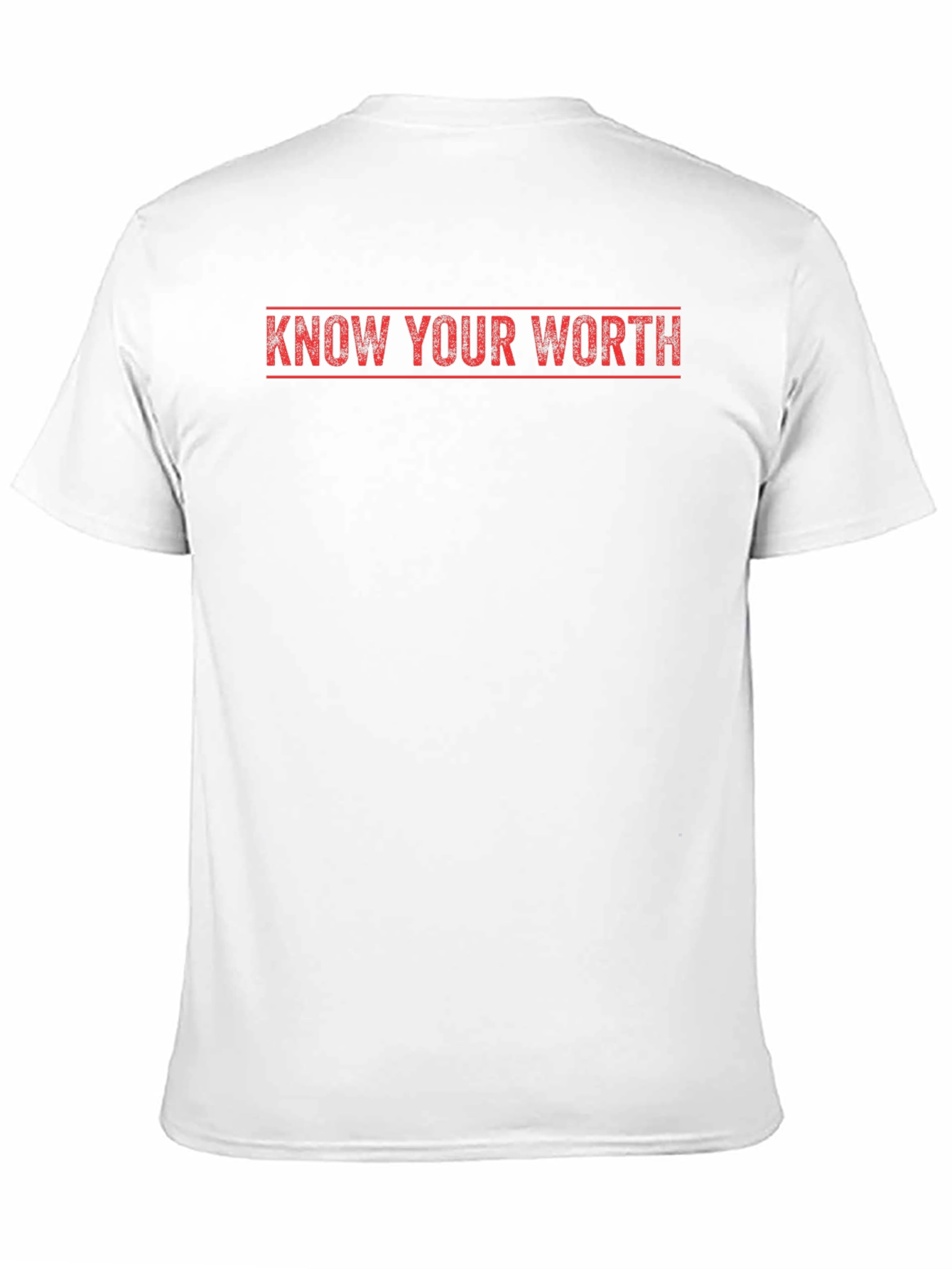 Know Your Worth Graphic T-Shirt - Black