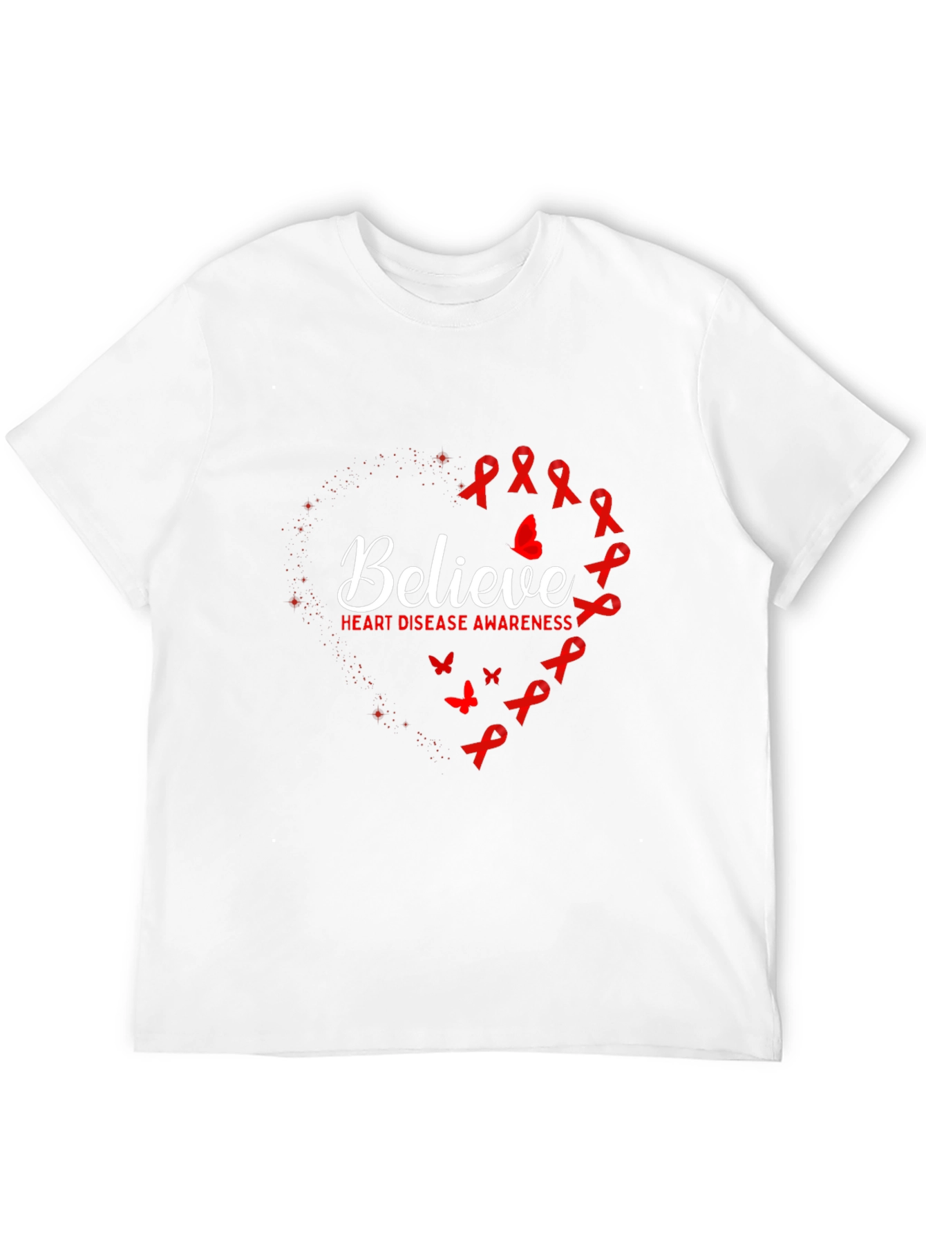 Believe Heart Disease Awareness T-Shirt