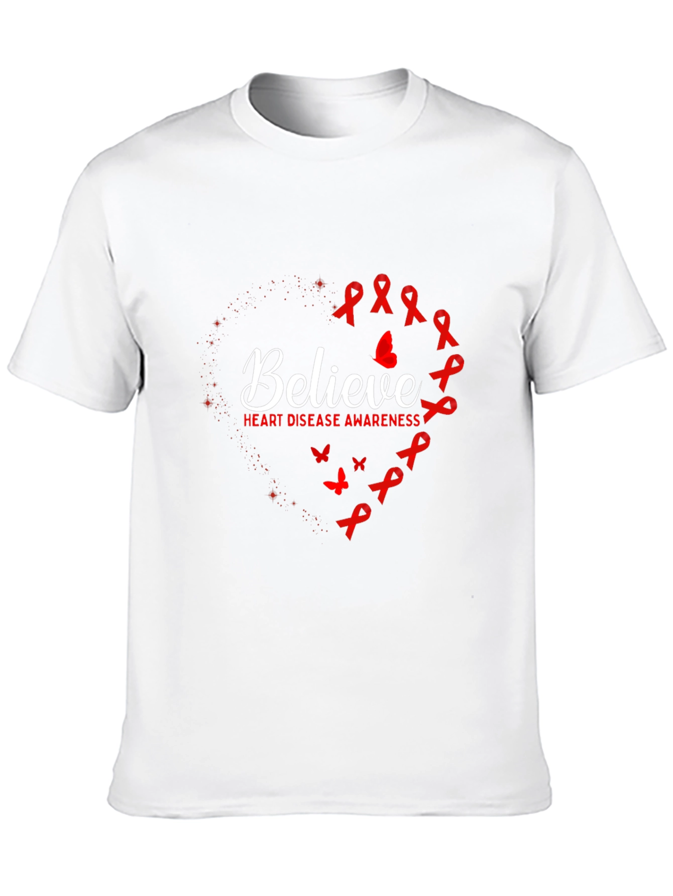 Believe Heart Disease Awareness T-Shirt