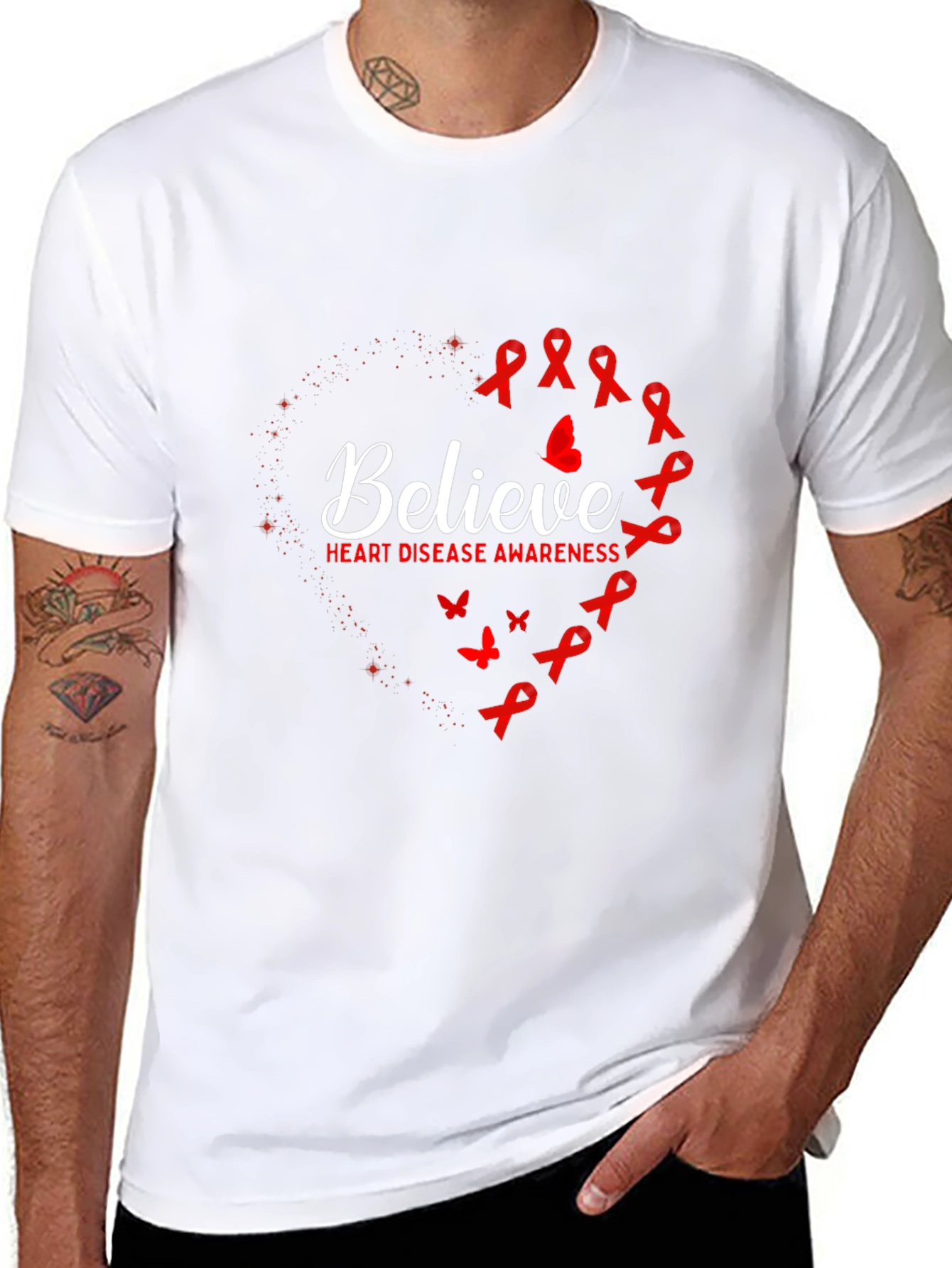 Believe Heart Disease Awareness T-Shirt