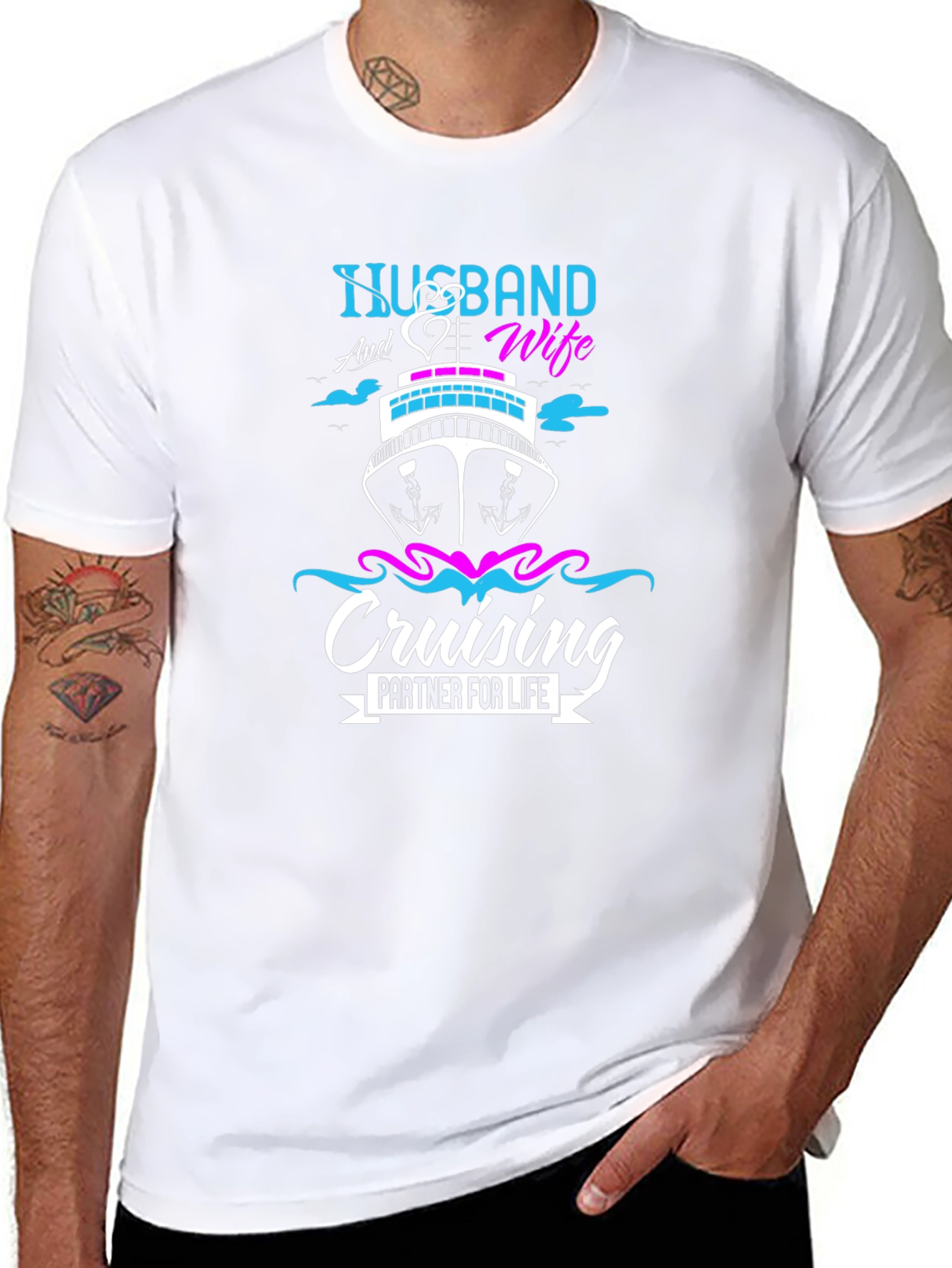 Husband and Wife Cruising Partner T-Shirt