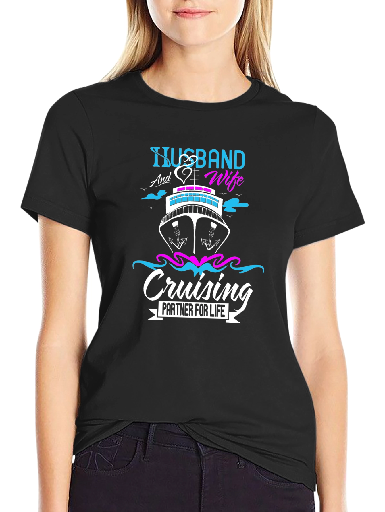 Husband and Wife Cruising Partner T-Shirt