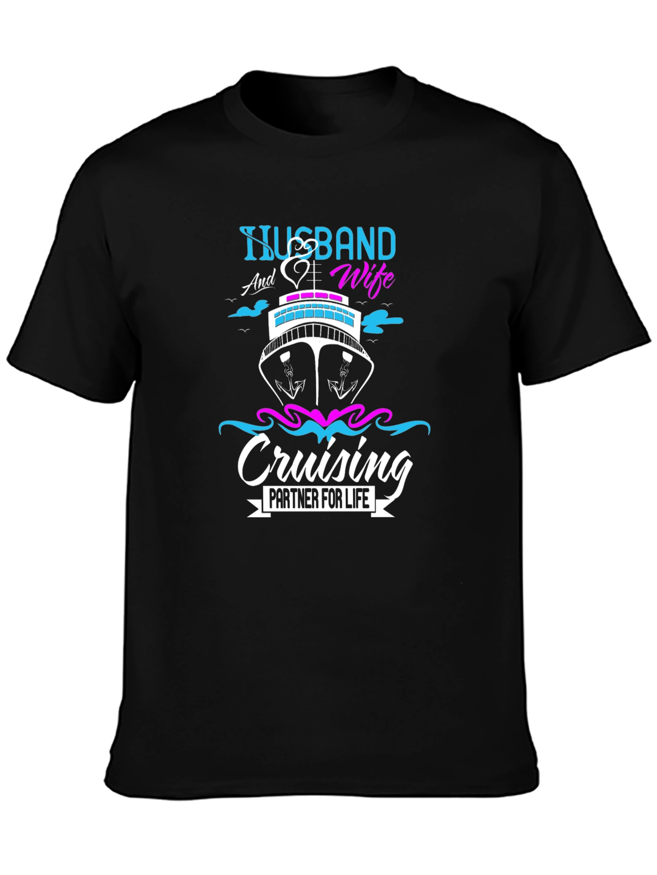 Husband and Wife Cruising Partner T-Shirt