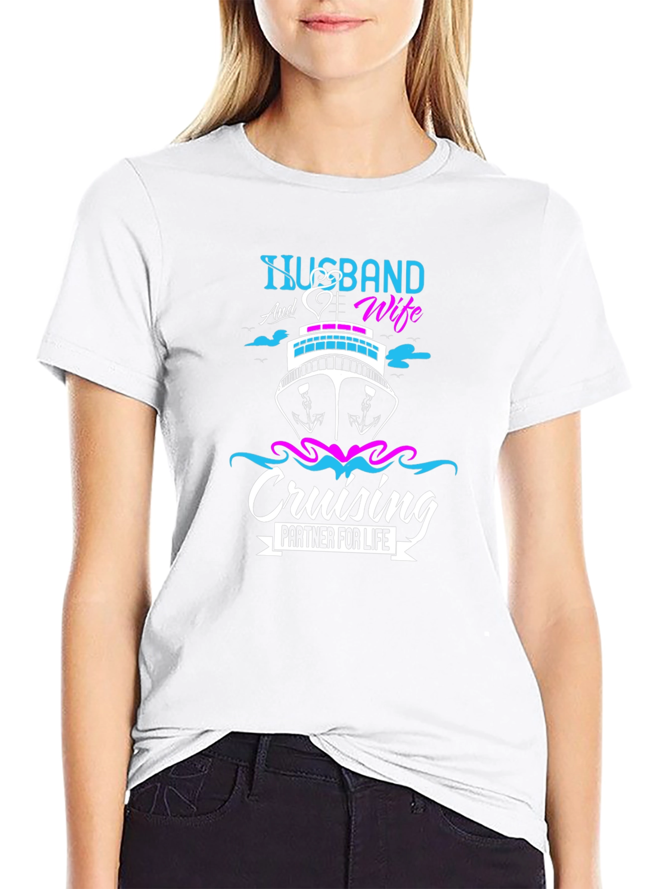 Husband and Wife Cruising Partner T-Shirt