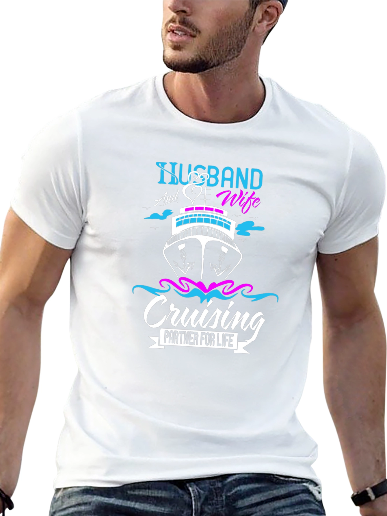 Husband and Wife Cruising Partner T-Shirt